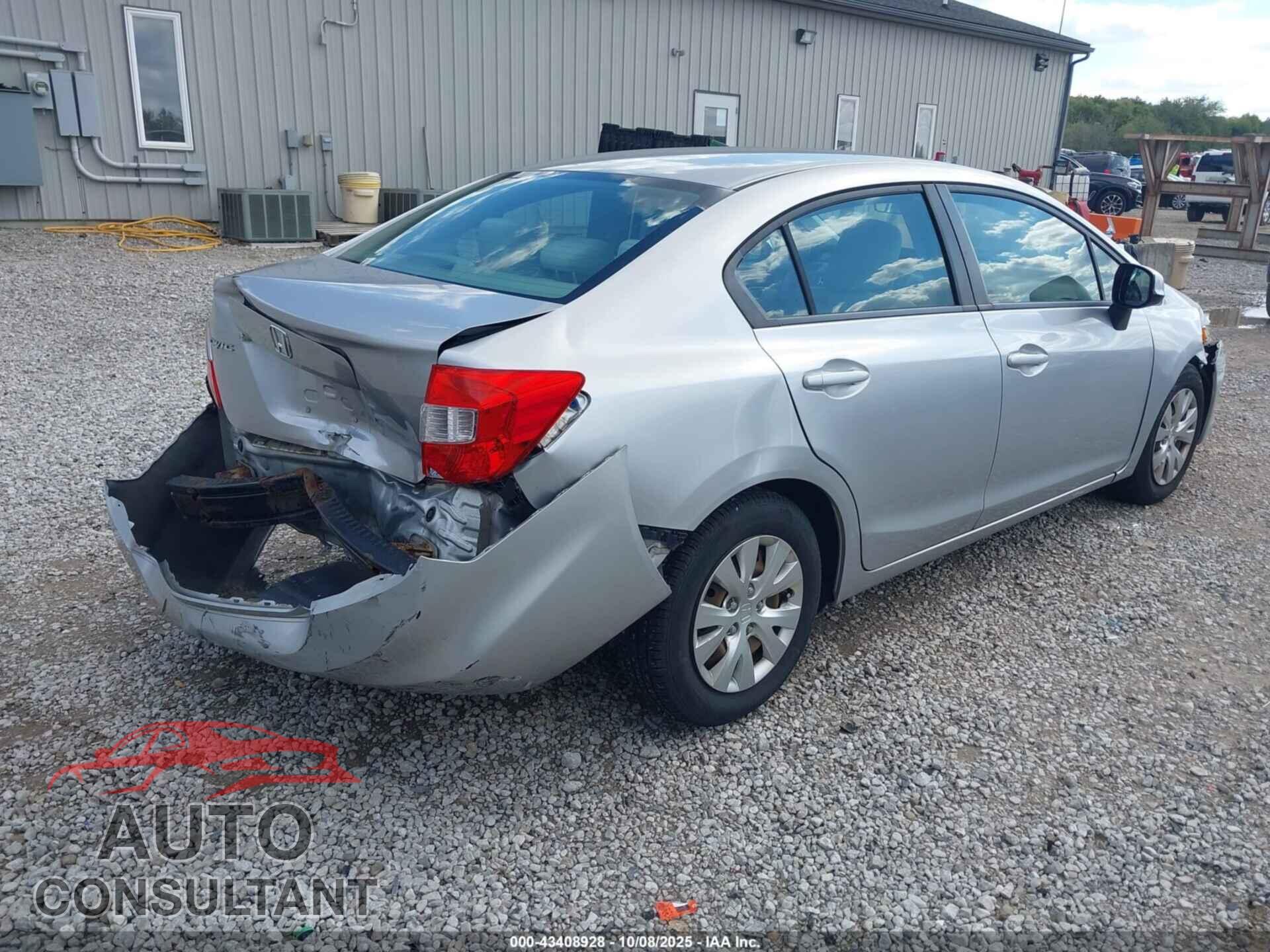 HONDA CIVIC 2012 - 19XFB2F5XCE083774