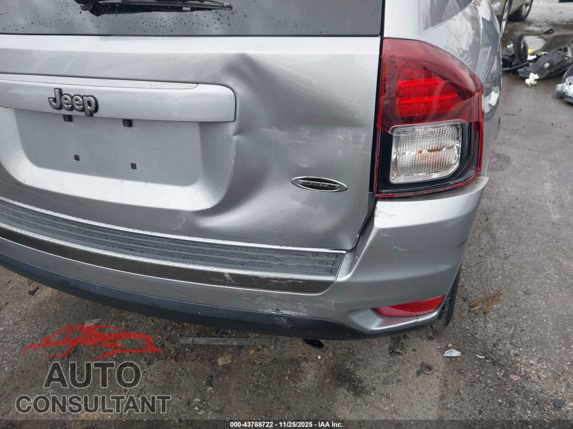JEEP COMPASS 2016 - 1C4NJDBB4GD671425