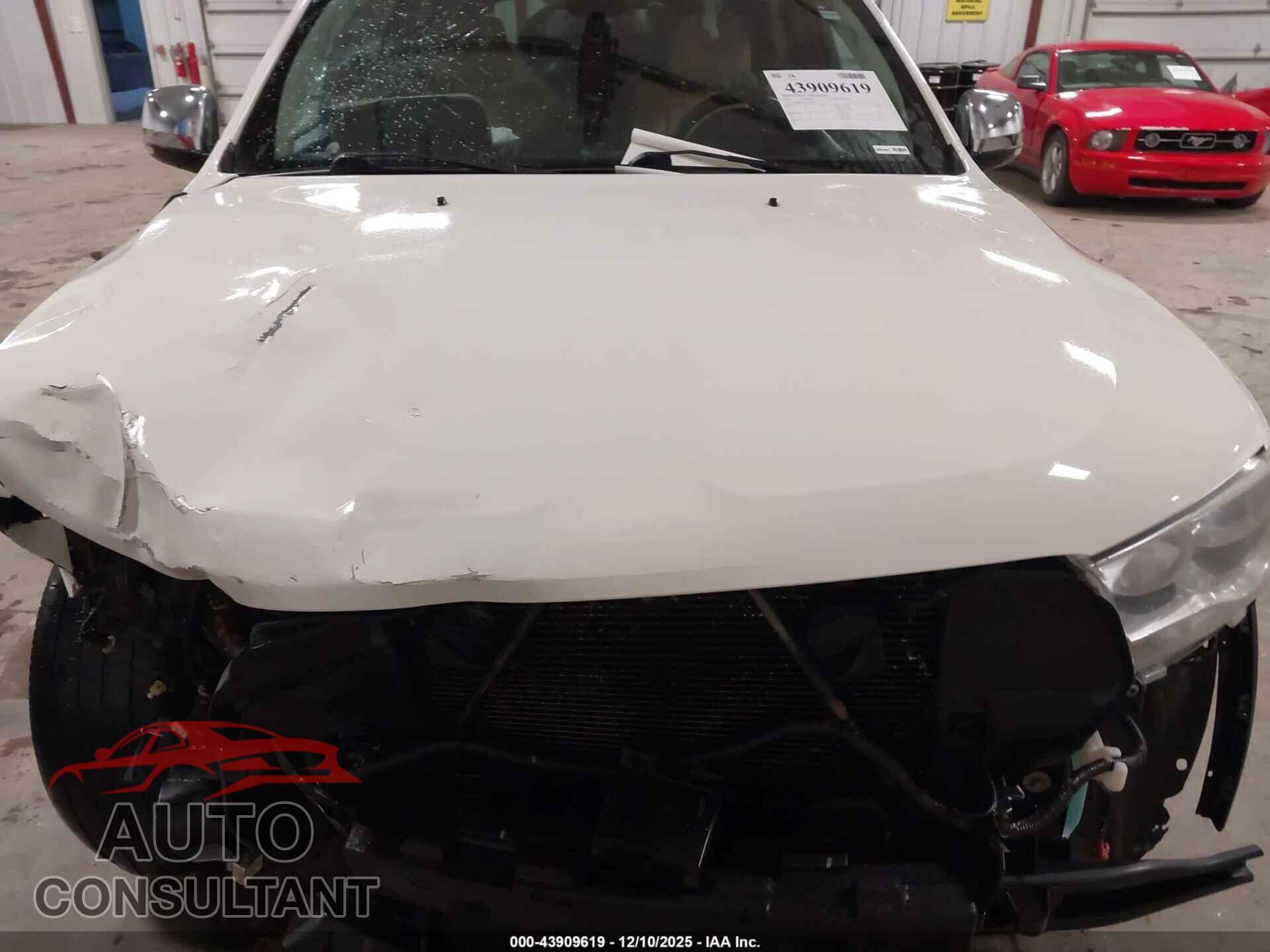 DODGE DURANGO 2012 - 1C4SDJET3CC130654
