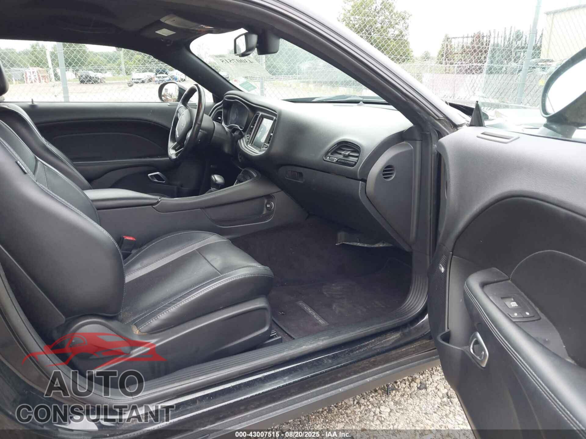 DODGE CHALLENGER 2016 - 2C3CDZAG2GH217920