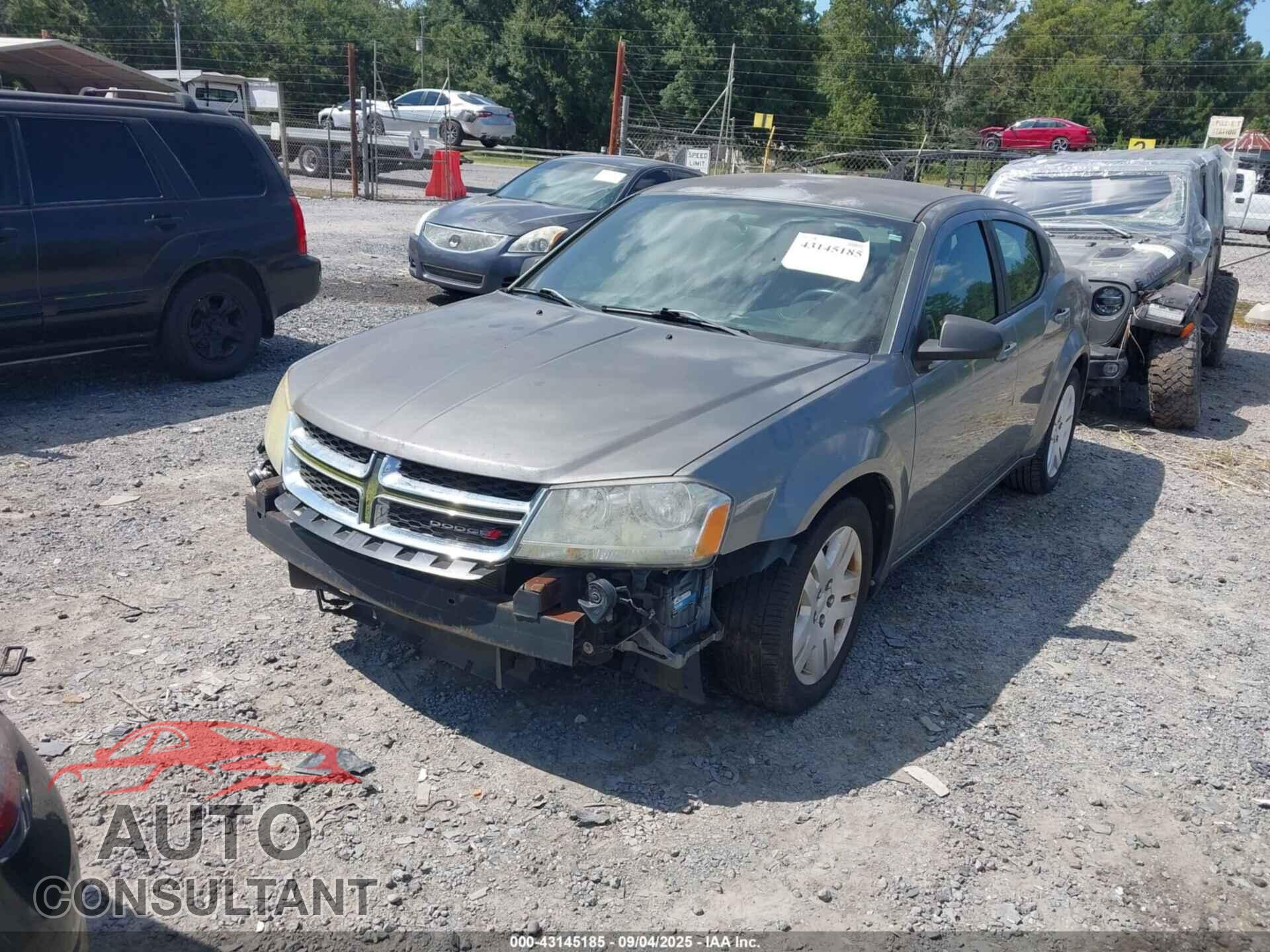 DODGE AVENGER 2013 - 1C3CDZAB3DN730603
