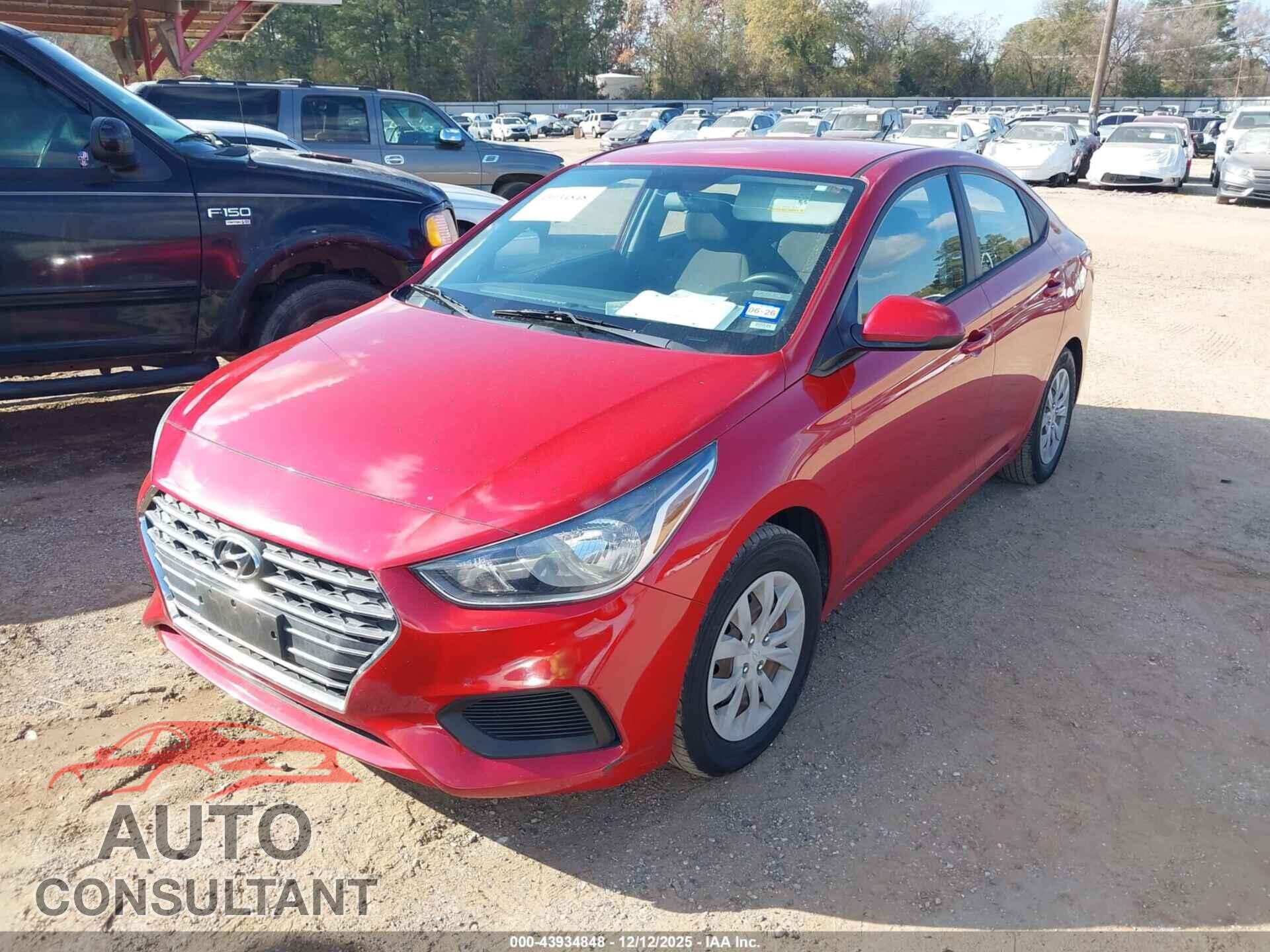 HYUNDAI ACCENT 2019 - 3KPC24A38KE068970