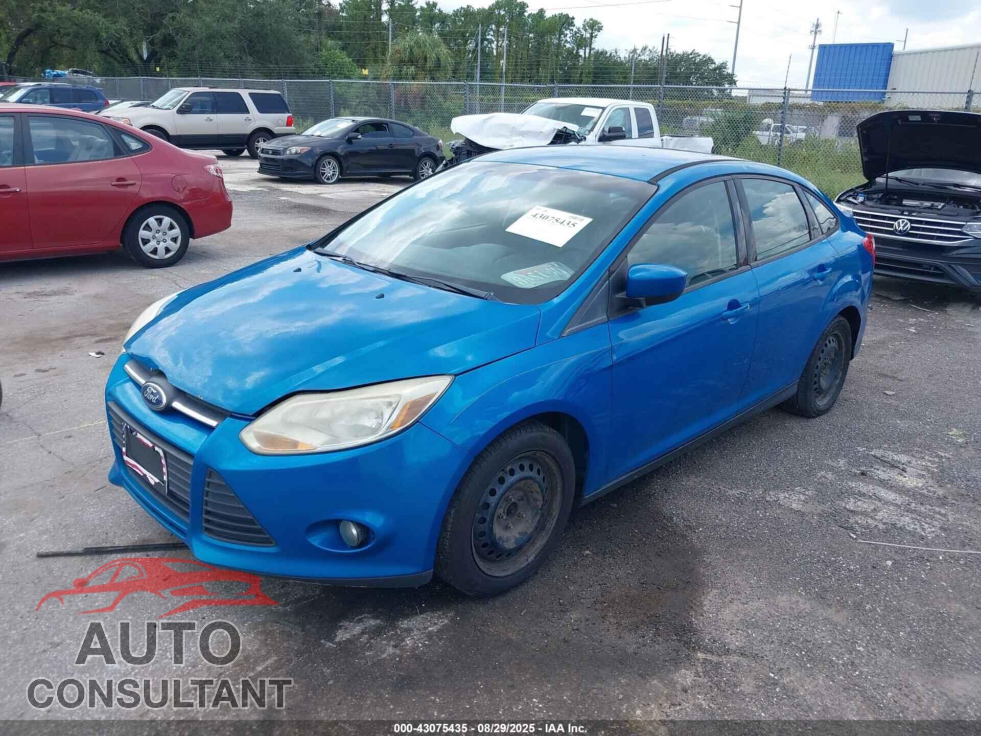 FORD FOCUS 2012 - 1FAHP3F25CL242574