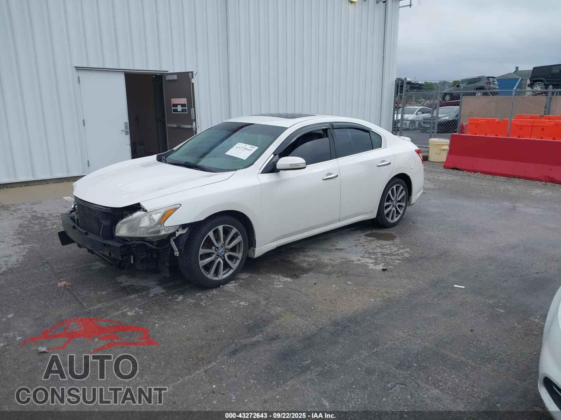 NISSAN MAXIMA 2009 - 1N4AA51E99C818806