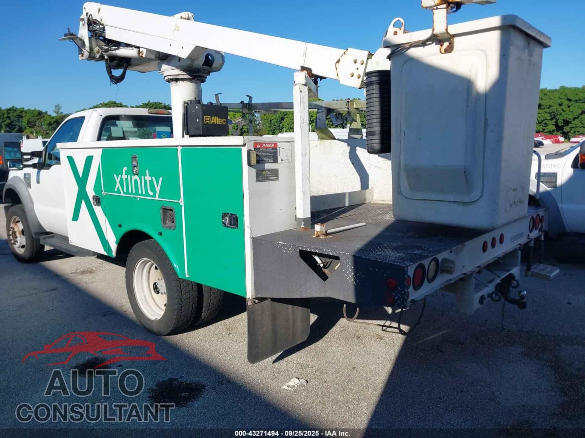 FORD F-450 CHASSIS 2009 - 1FDAF46Y19EB26581