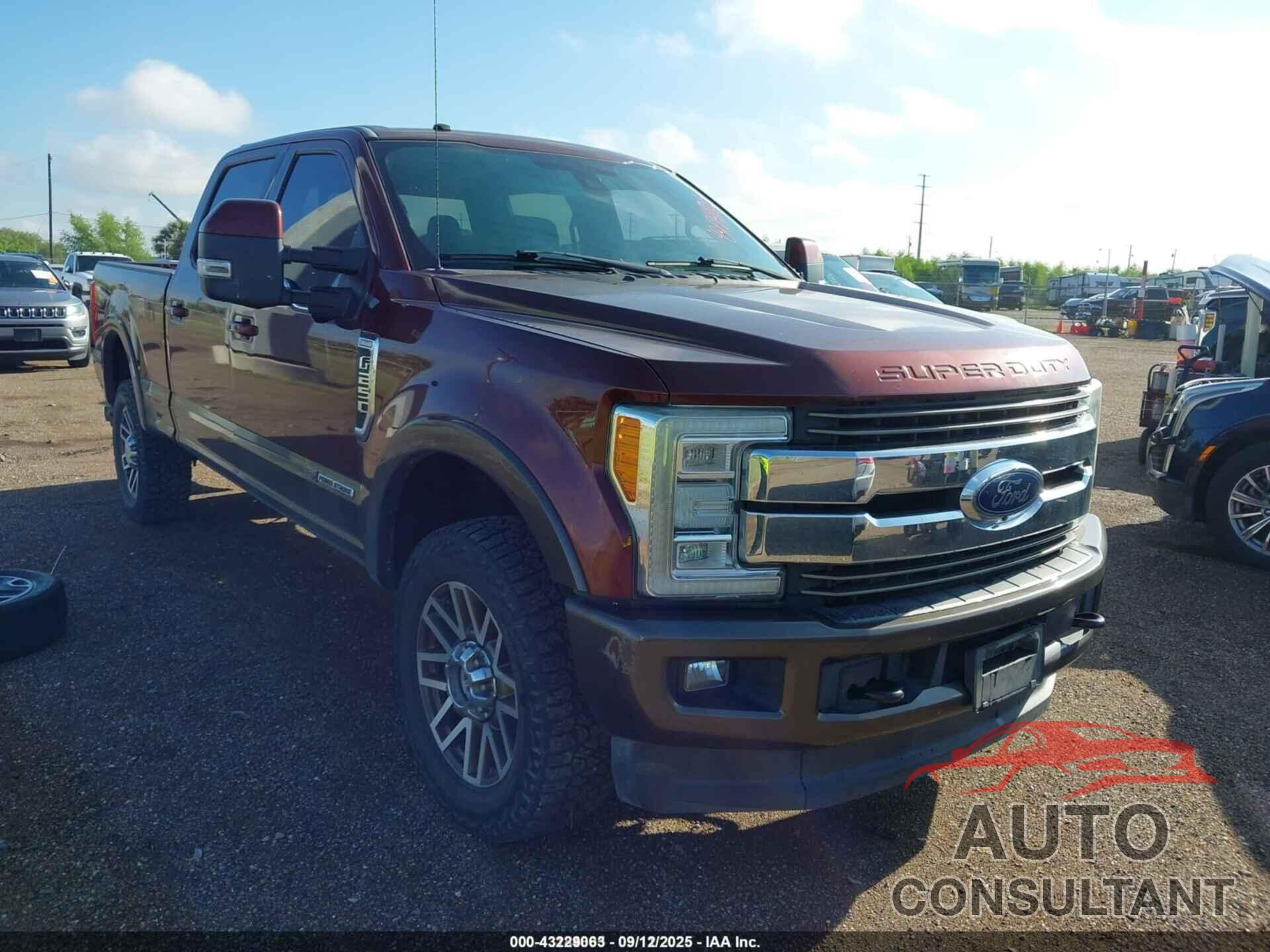 FORD F-250 2017 - 1FT7W2BT8HEB48170