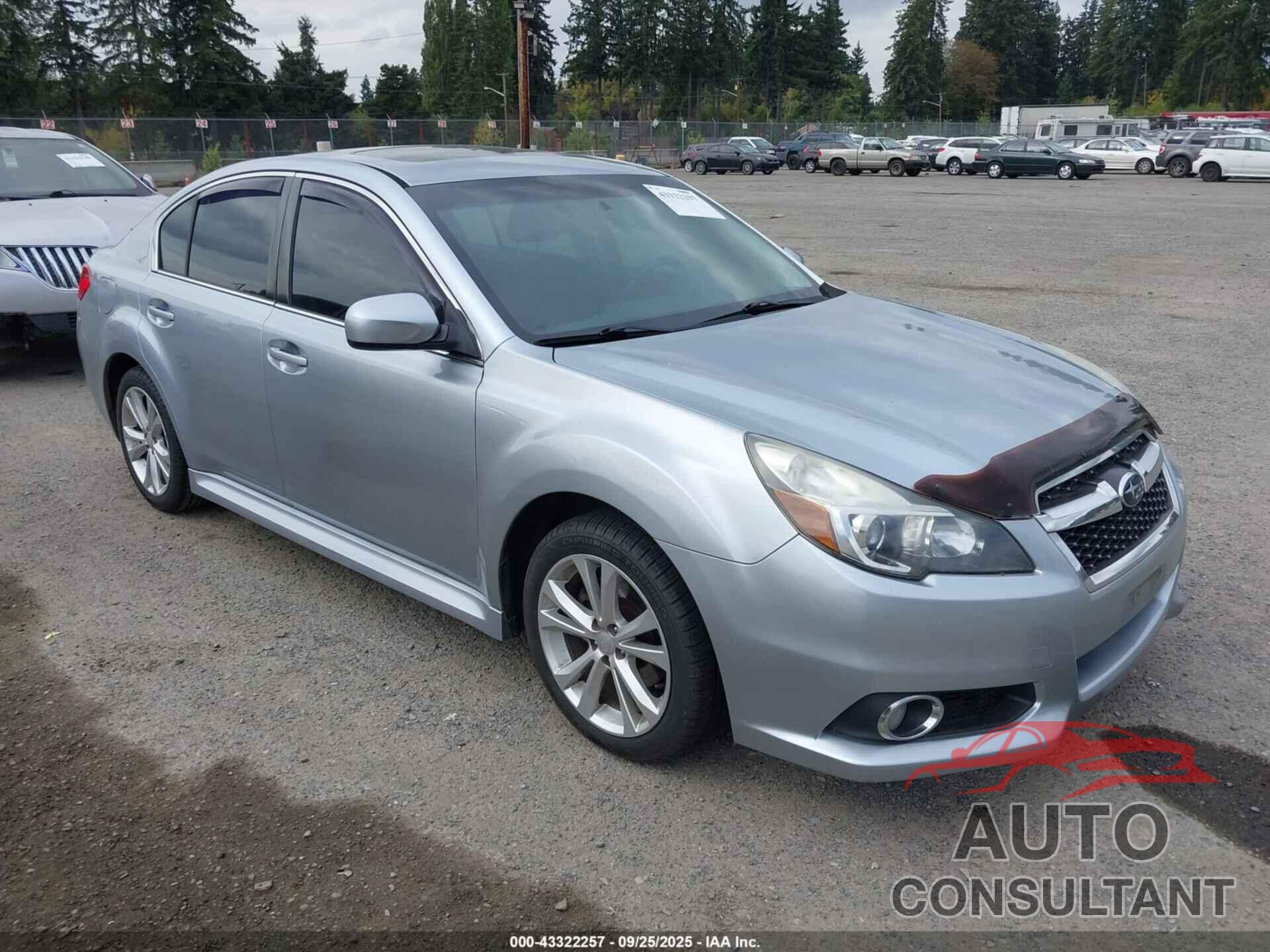 SUBARU LEGACY 2013 - 4S3BMBH61D3038651