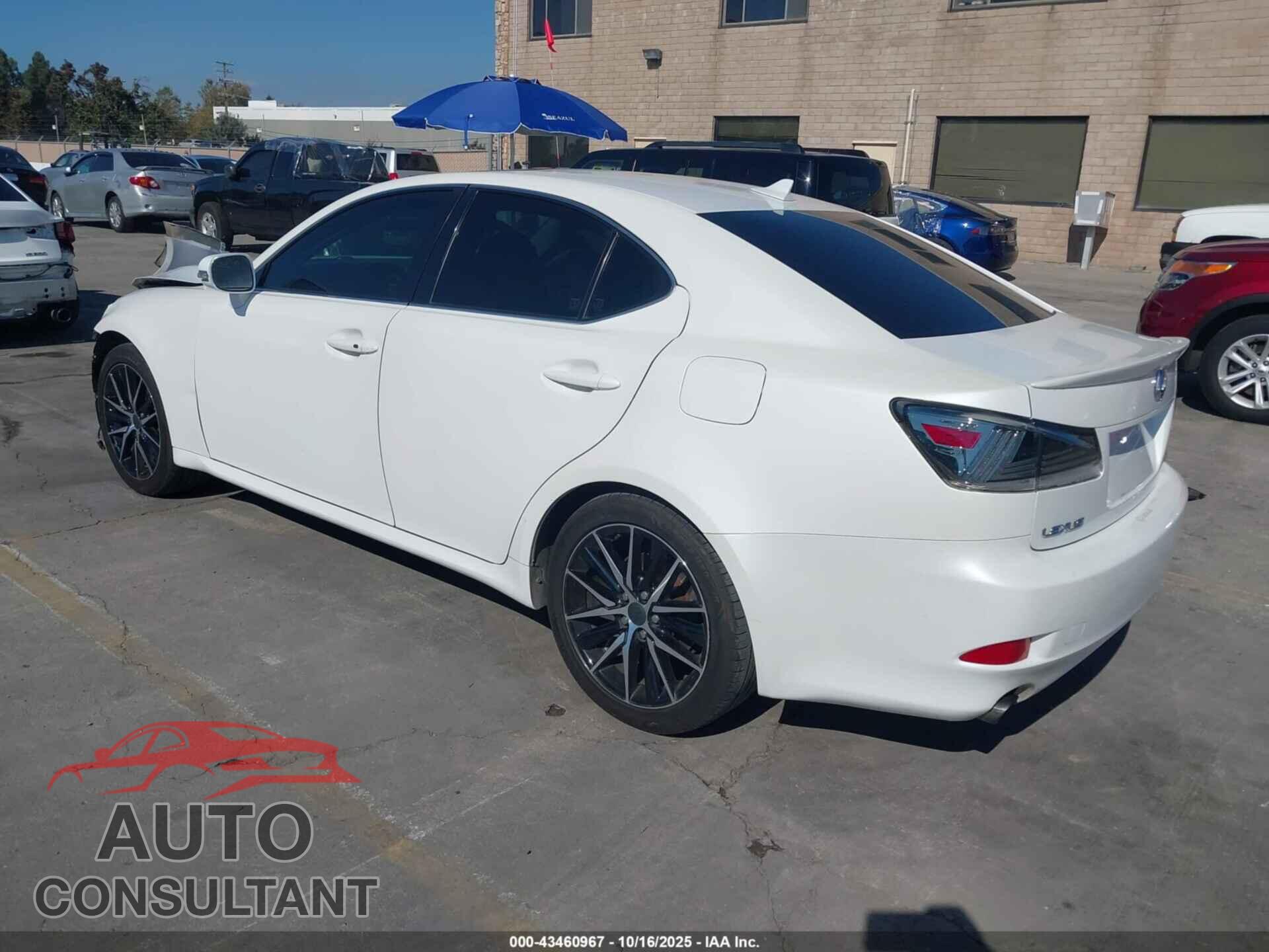 LEXUS IS 250 2010 - JTHBF5C21A5128770