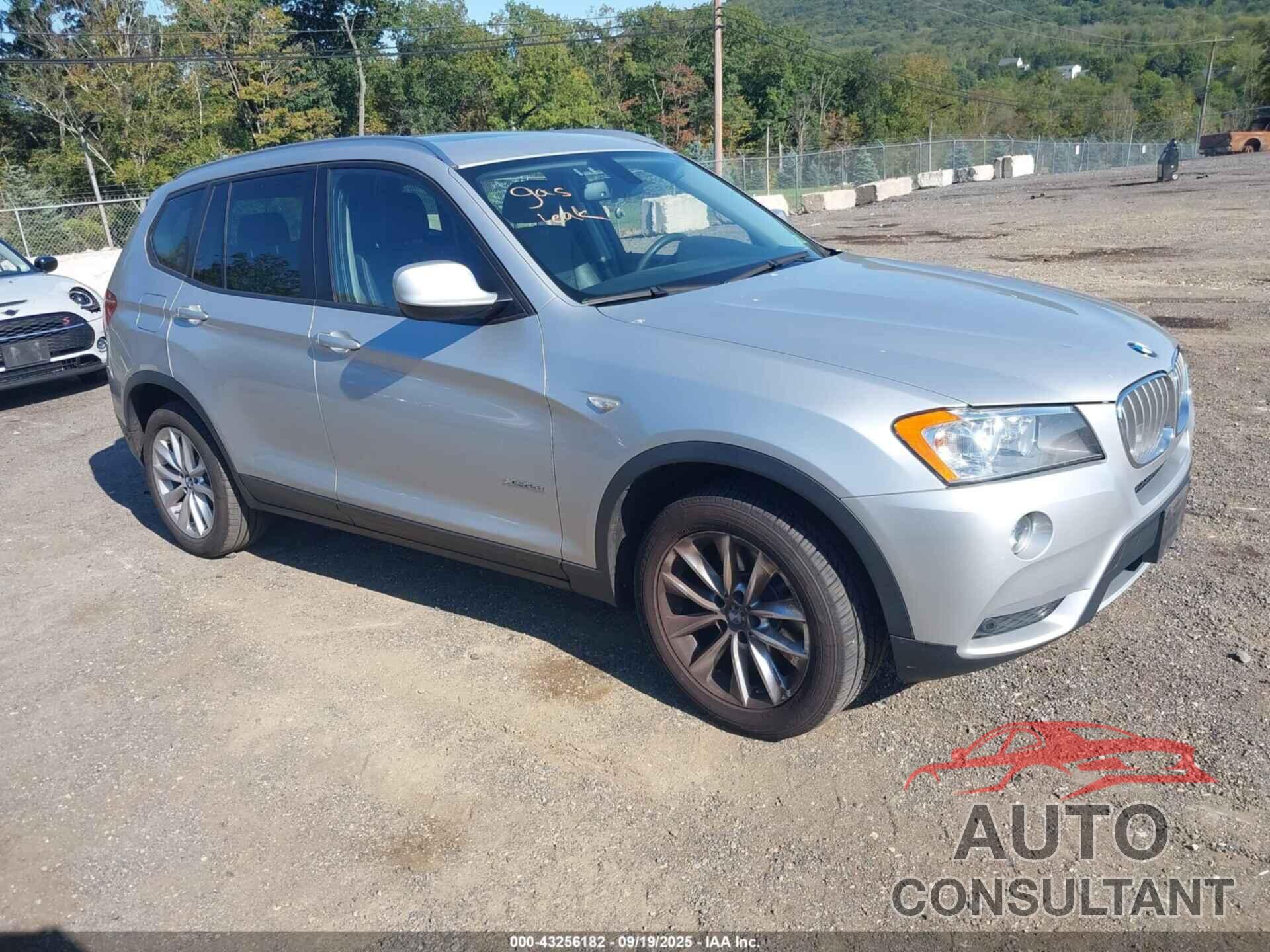 BMW X3 2013 - 5UXWX9C55D0D02182