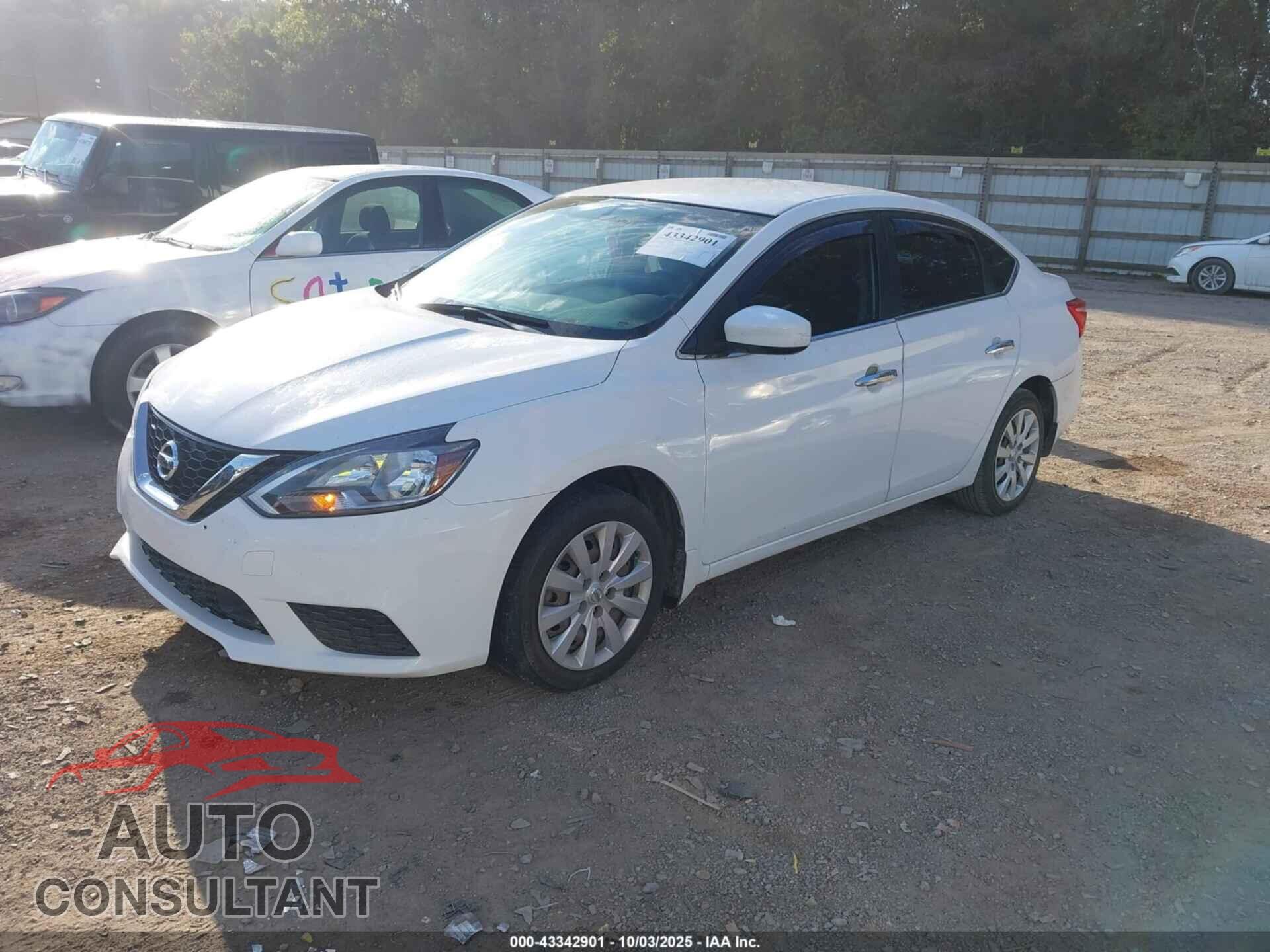 NISSAN SENTRA 2019 - 3N1AB7AP1KY347321