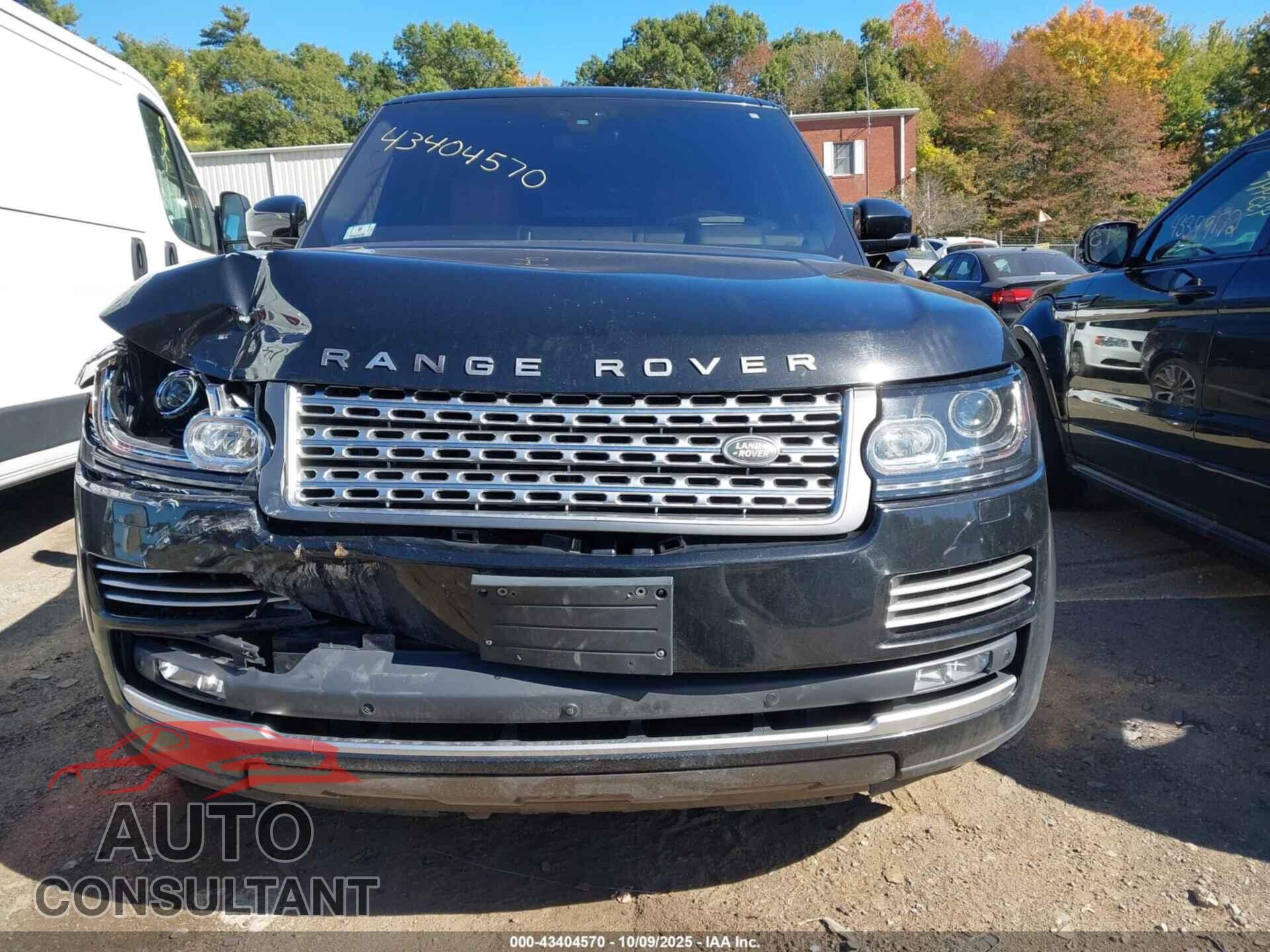 LAND ROVER RANGE ROVER 2017 - SALGV5FE8HA366108