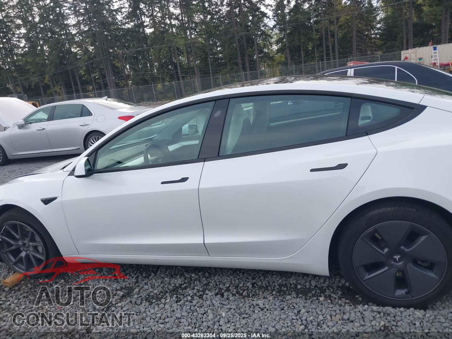TESLA MODEL 3 2022 - 5YJ3E1EB5NF240703