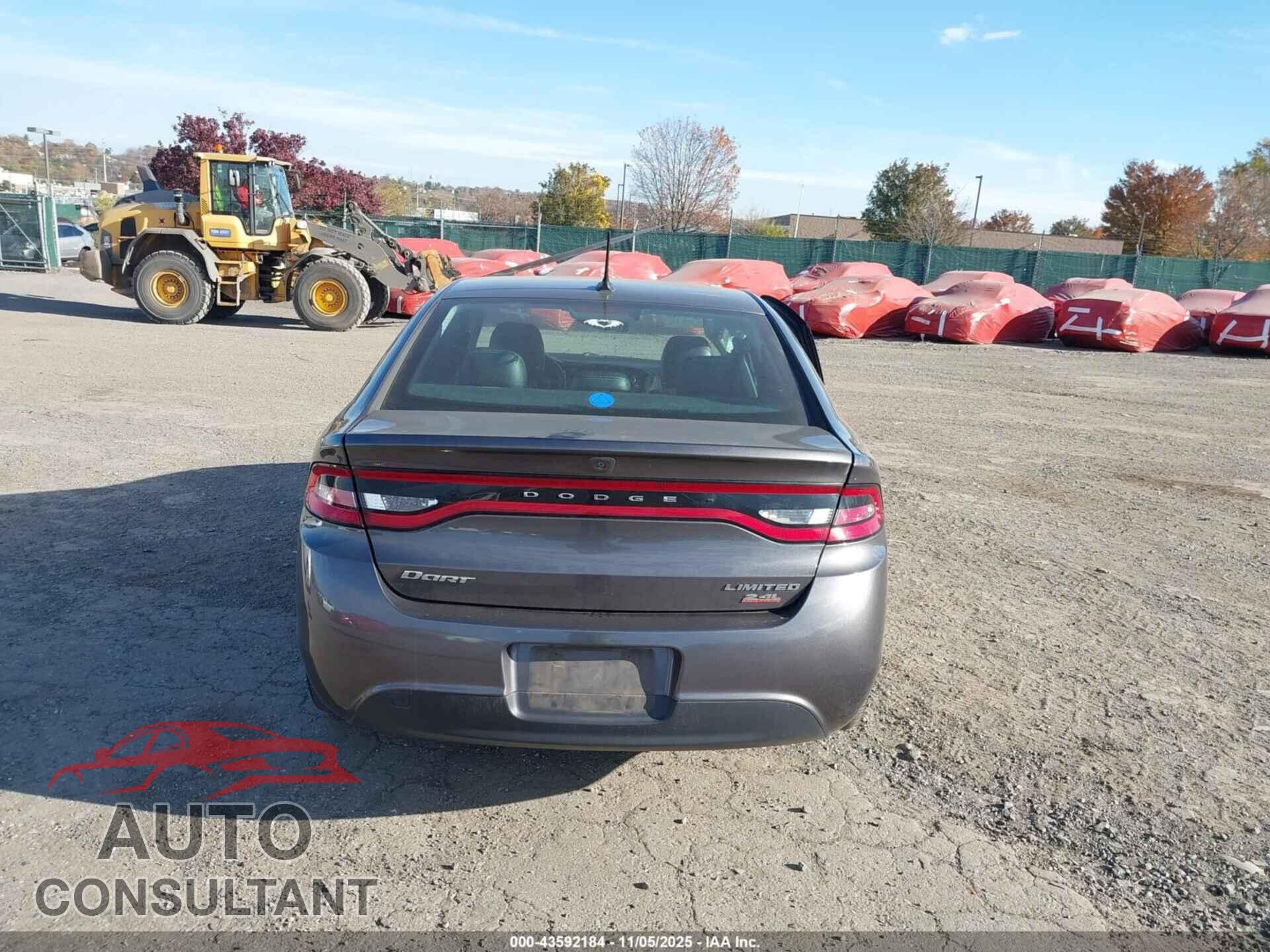 DODGE DART 2014 - 1C3CDFCB3ED861114