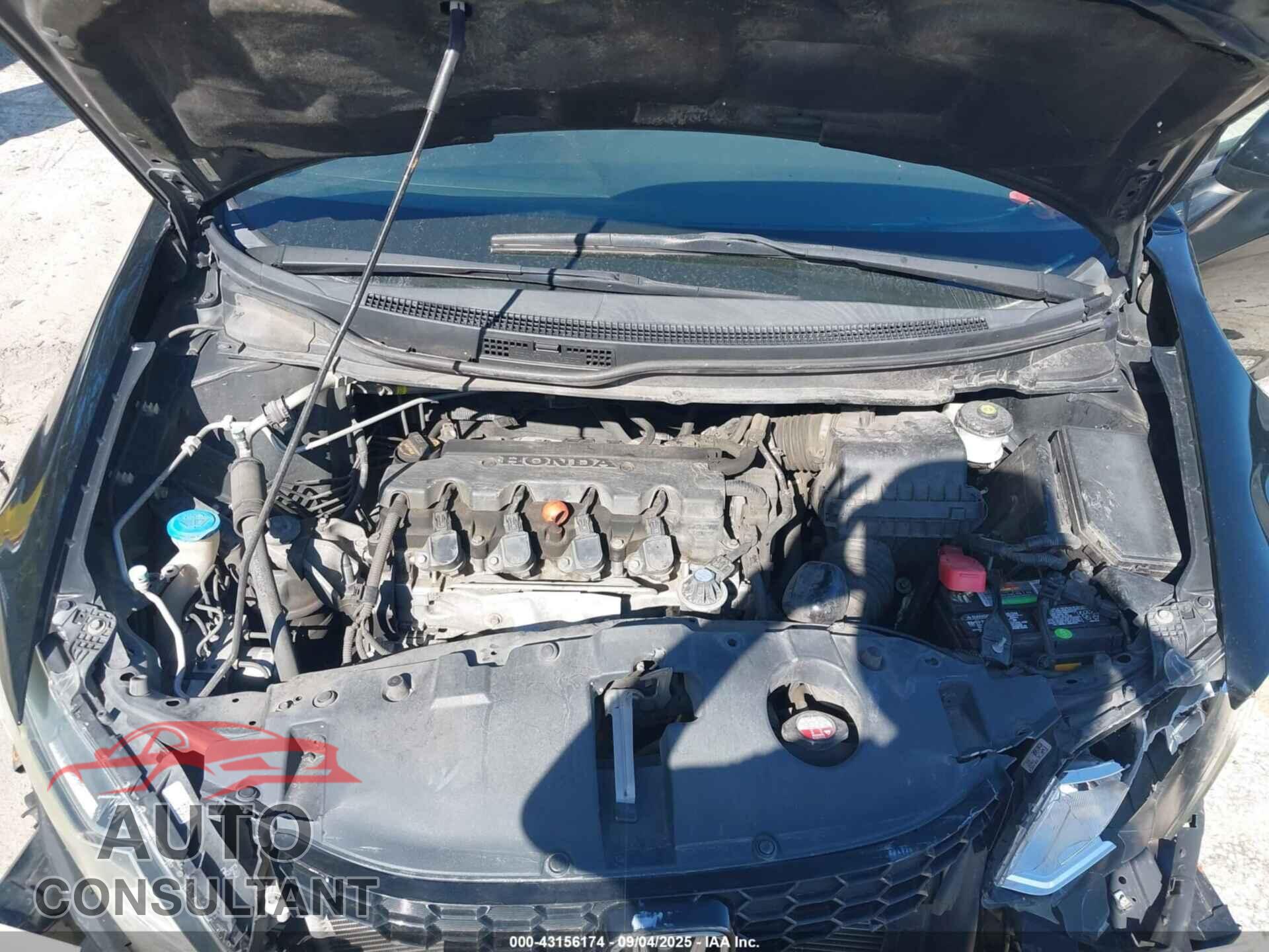 HONDA CIVIC 2013 - 19XFB2F94DE008363