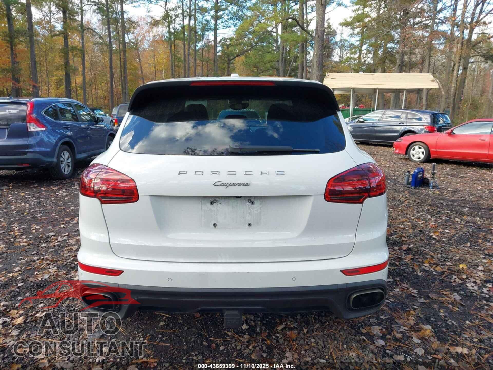 PORSCHE CAYENNE 2016 - WP1AA2A2XGLA02312