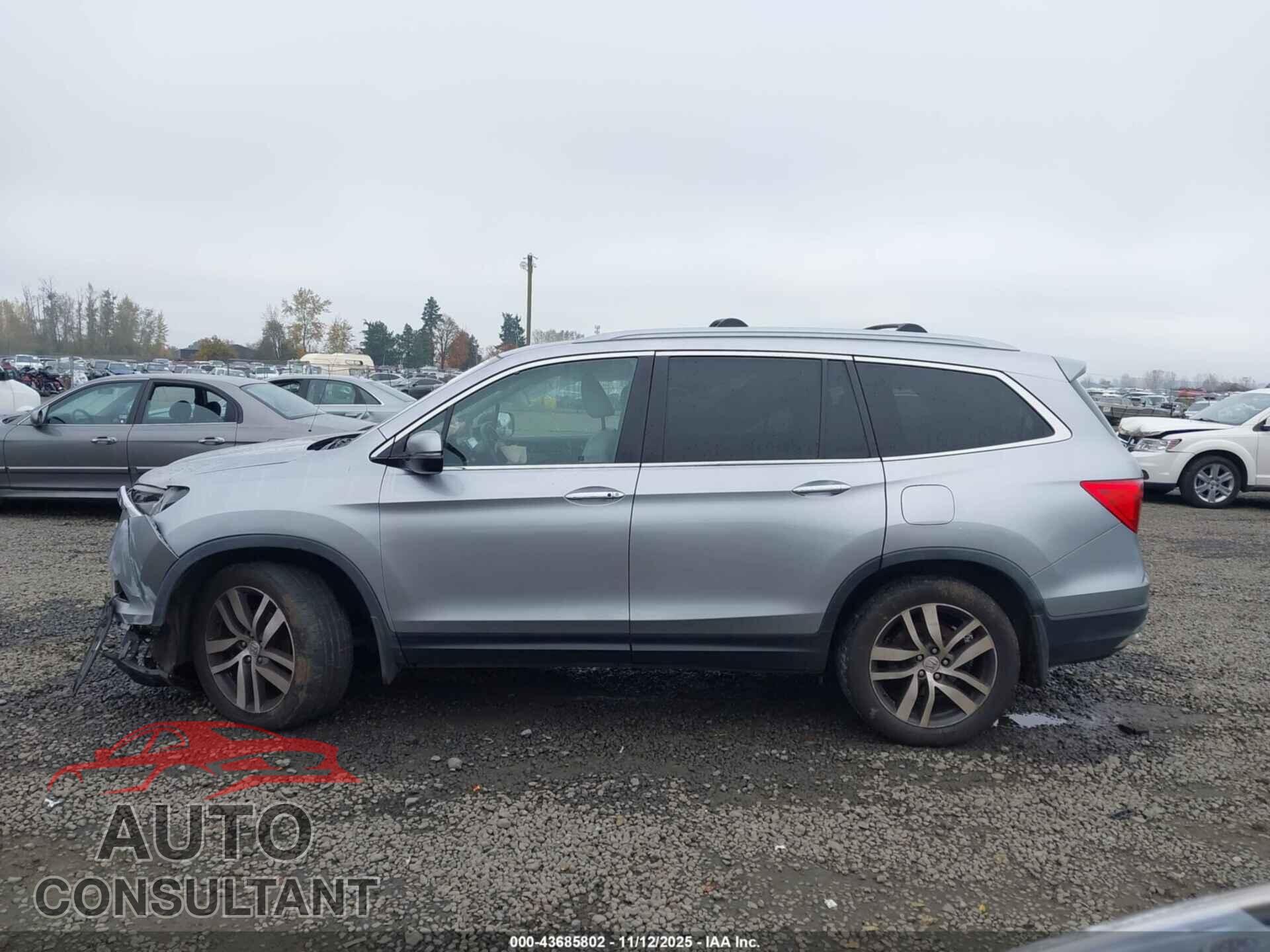 HONDA PILOT 2017 - 5FNYF6H97HB006334