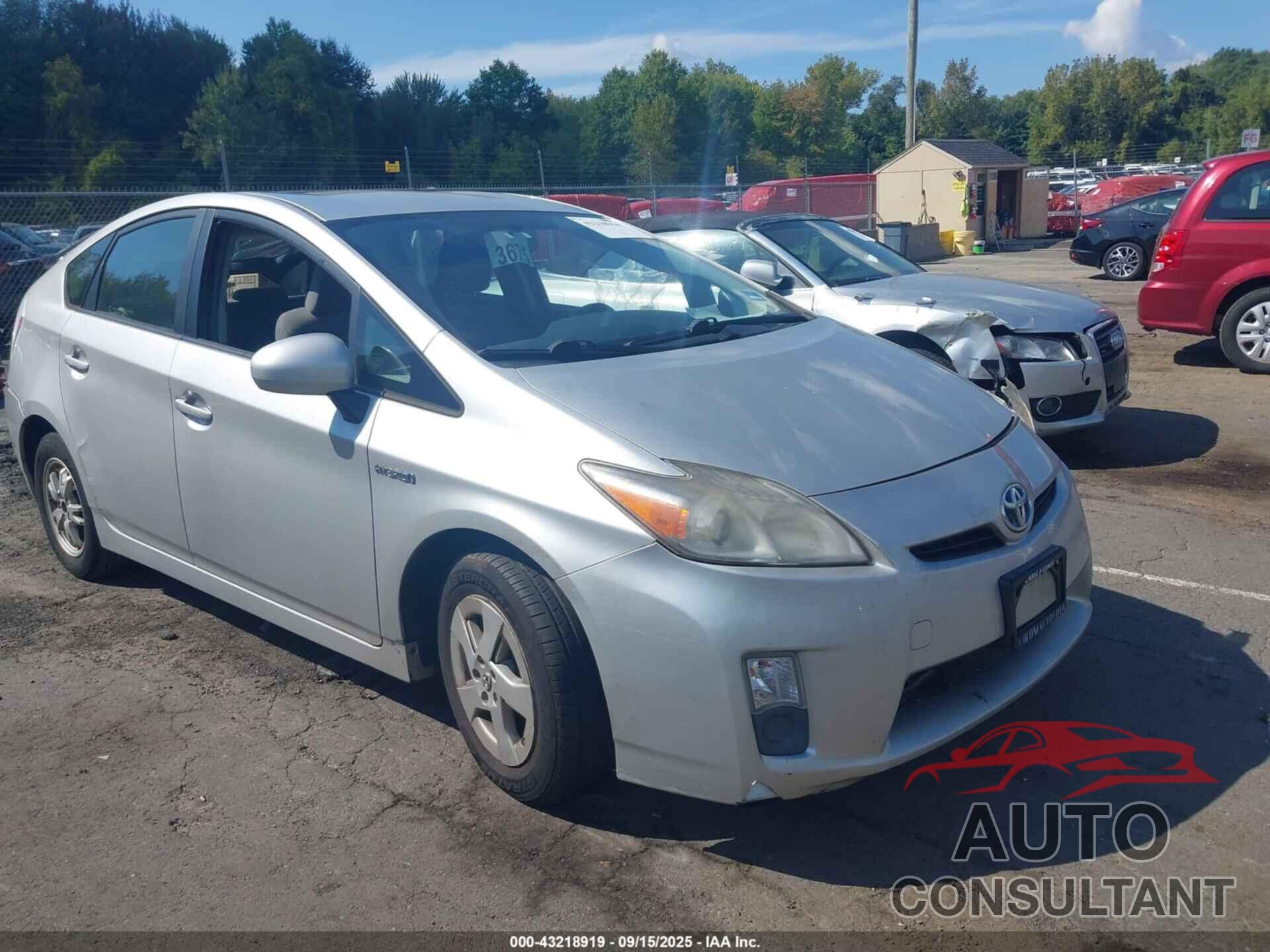 TOYOTA PRIUS 2011 - JTDKN3DUXB1408558
