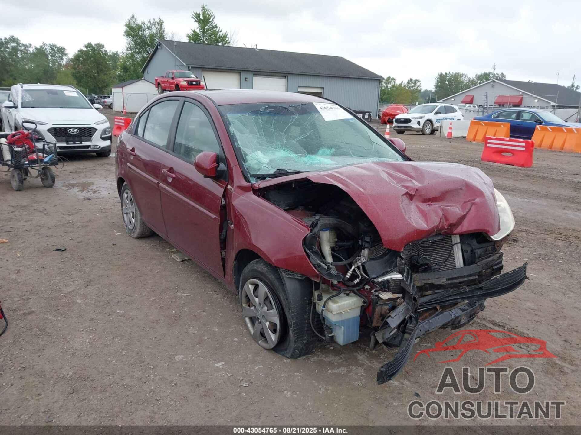 HYUNDAI ACCENT 2009 - KMHCN46C79U347818