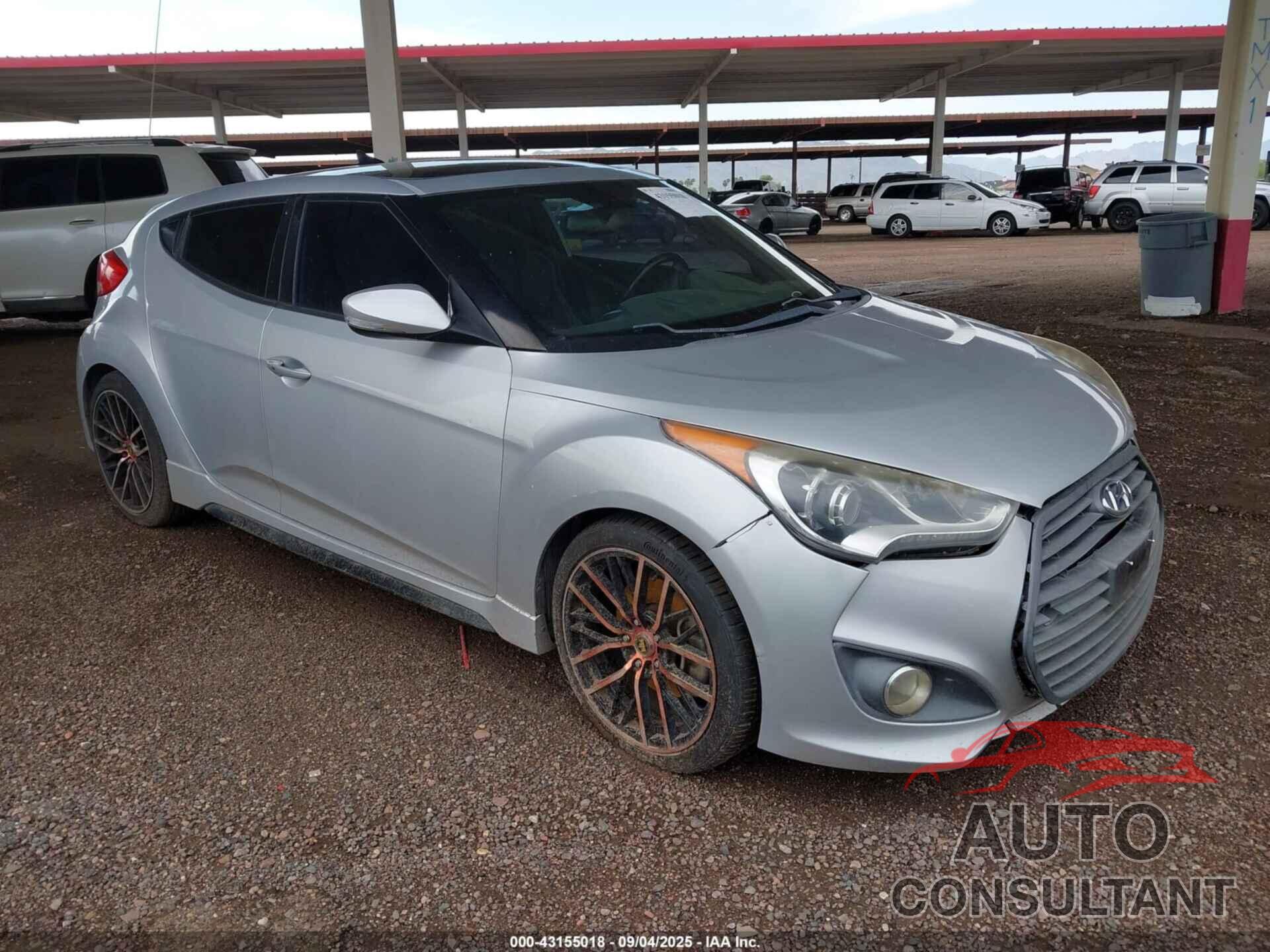 HYUNDAI VELOSTER 2016 - KMHTC6AE1GU279703