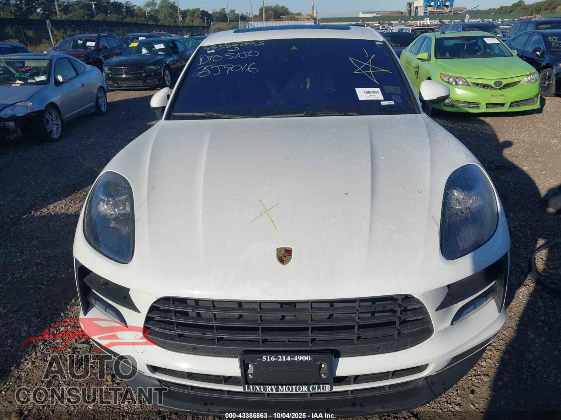 PORSCHE MACAN 2021 - WP1AA2A52MLB01082