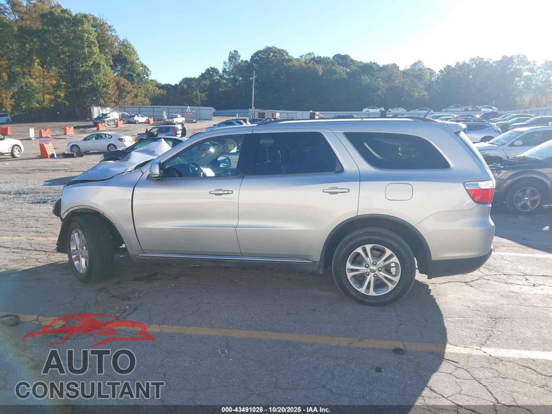 DODGE DURANGO 2012 - 1C4RDHDG4CC164095