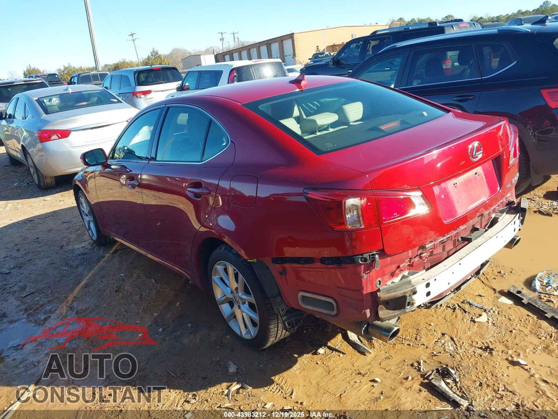 LEXUS IS 250 2012 - JTHCF5C20C5058041