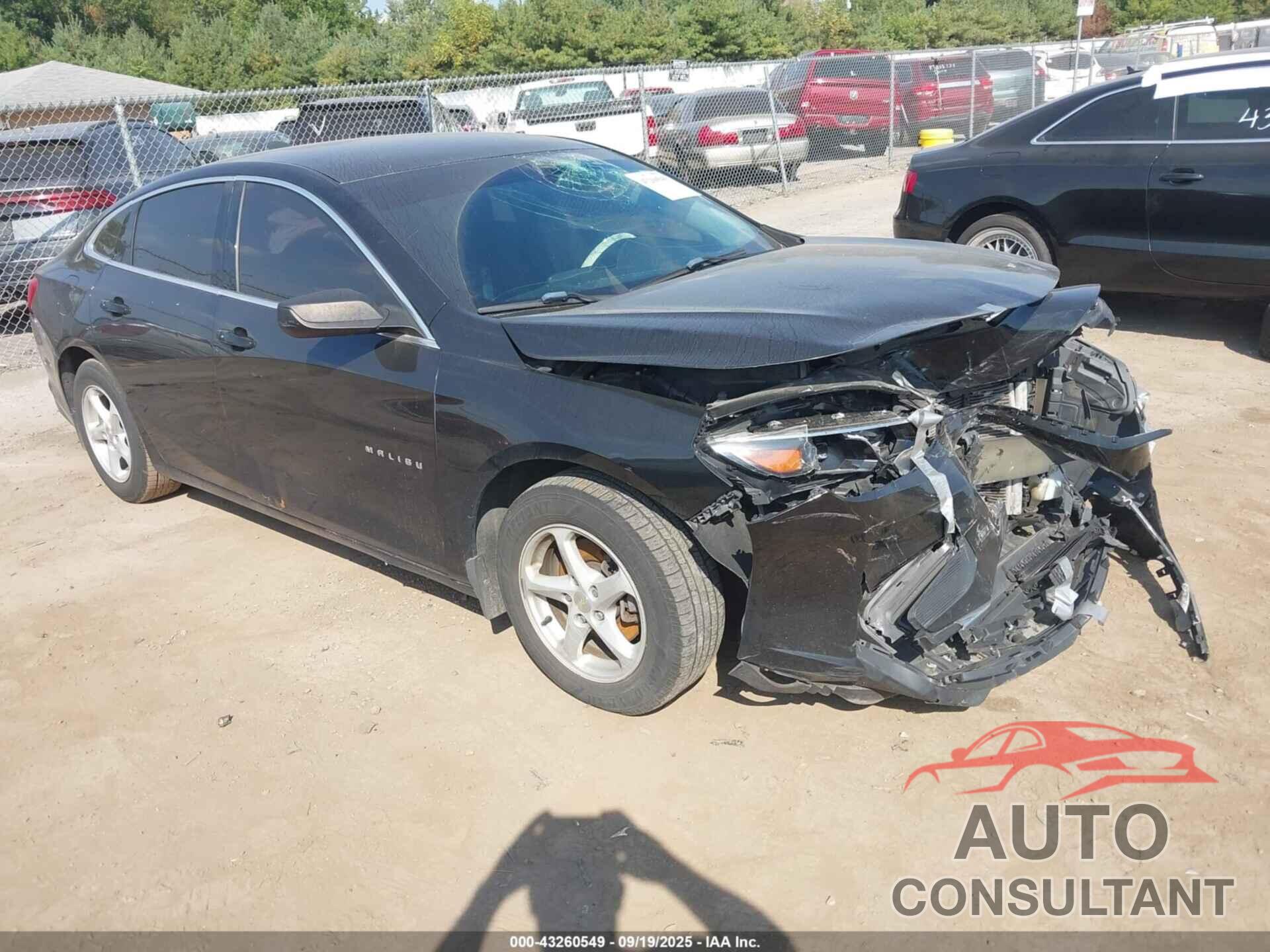 CHEVROLET MALIBU 2016 - 1G1ZB5ST0GF322742