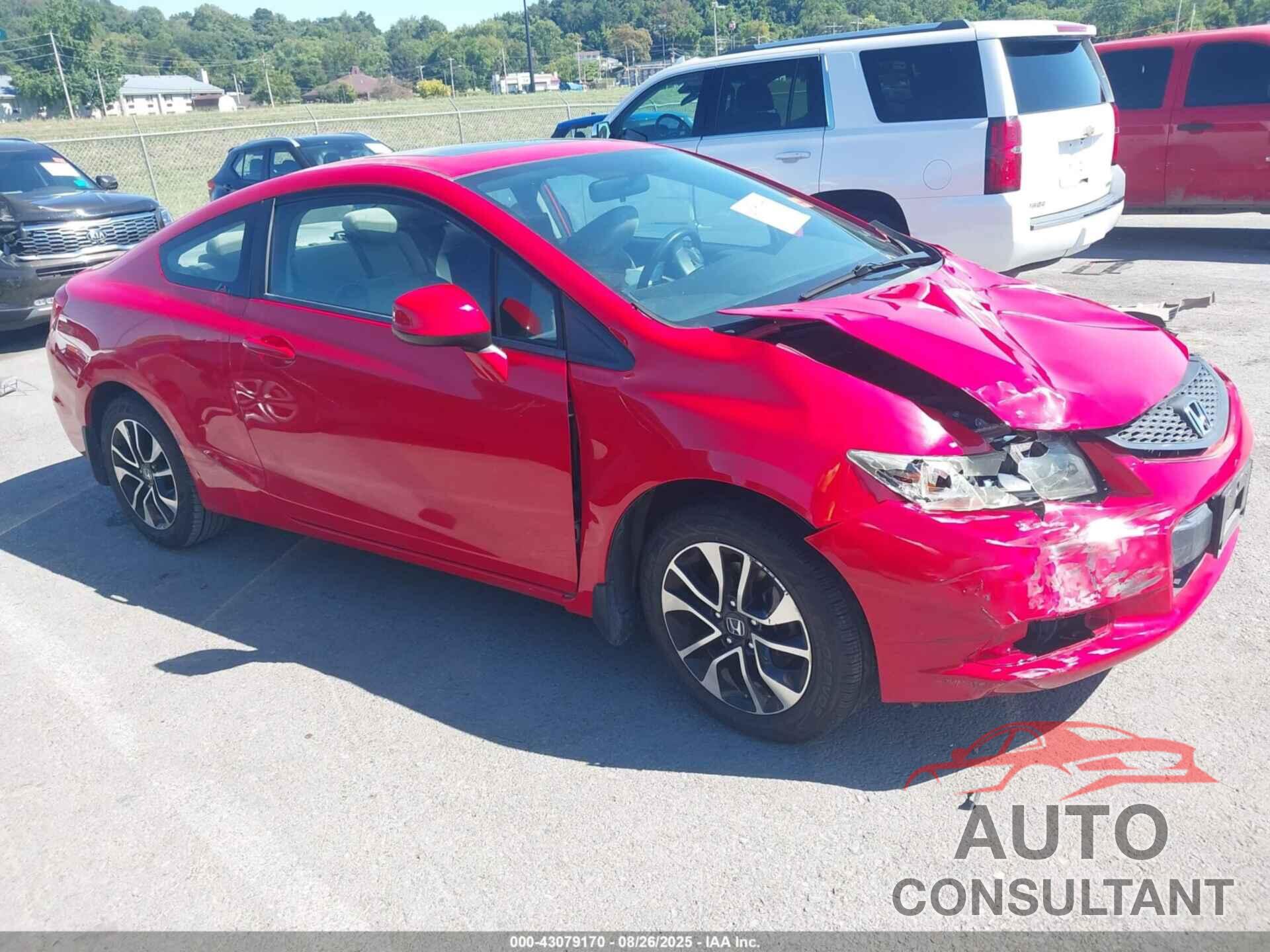 HONDA CIVIC 2013 - 2HGFG3B89DH510165