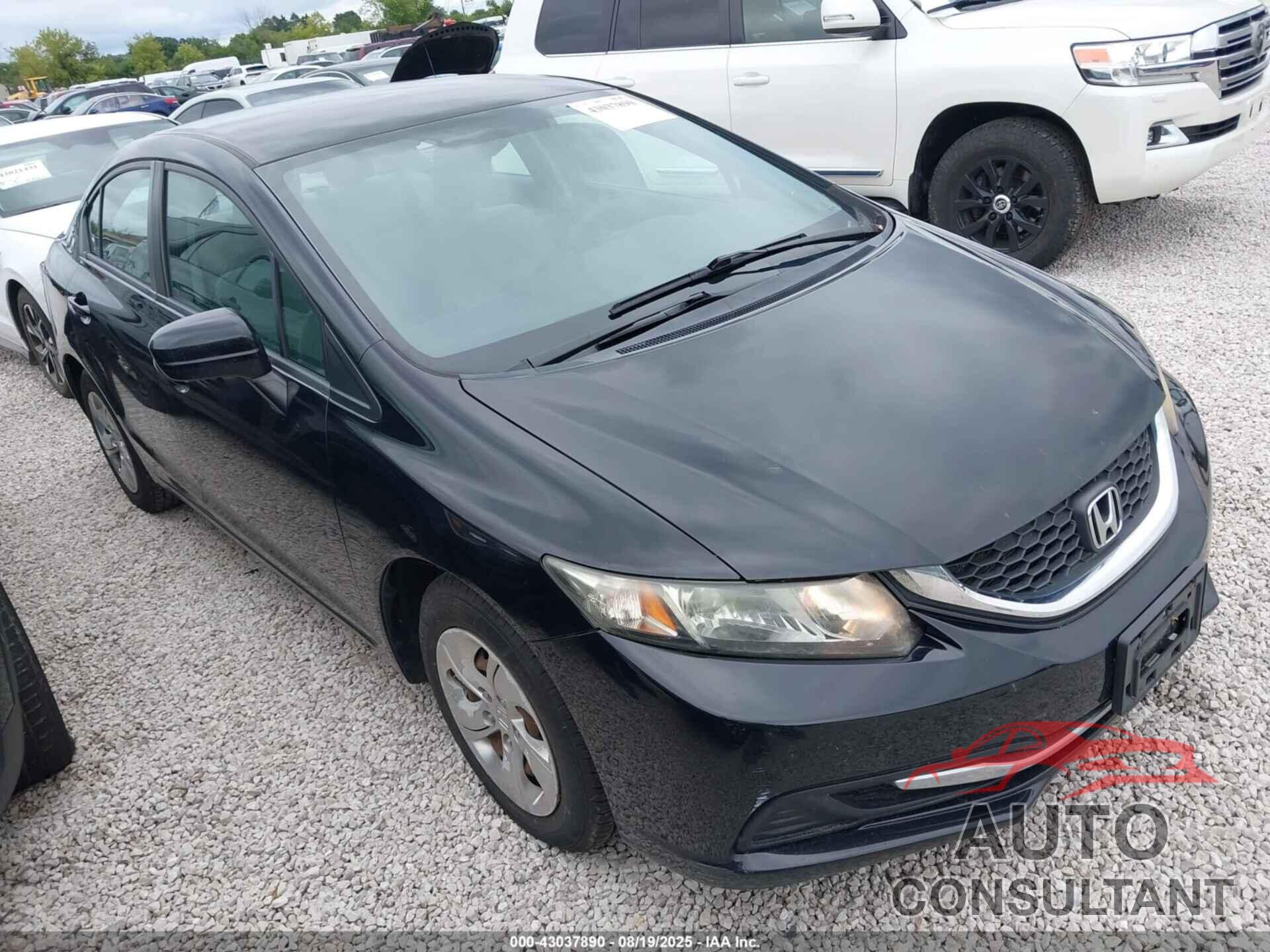 HONDA CIVIC 2014 - 19XFB2F55EE016616