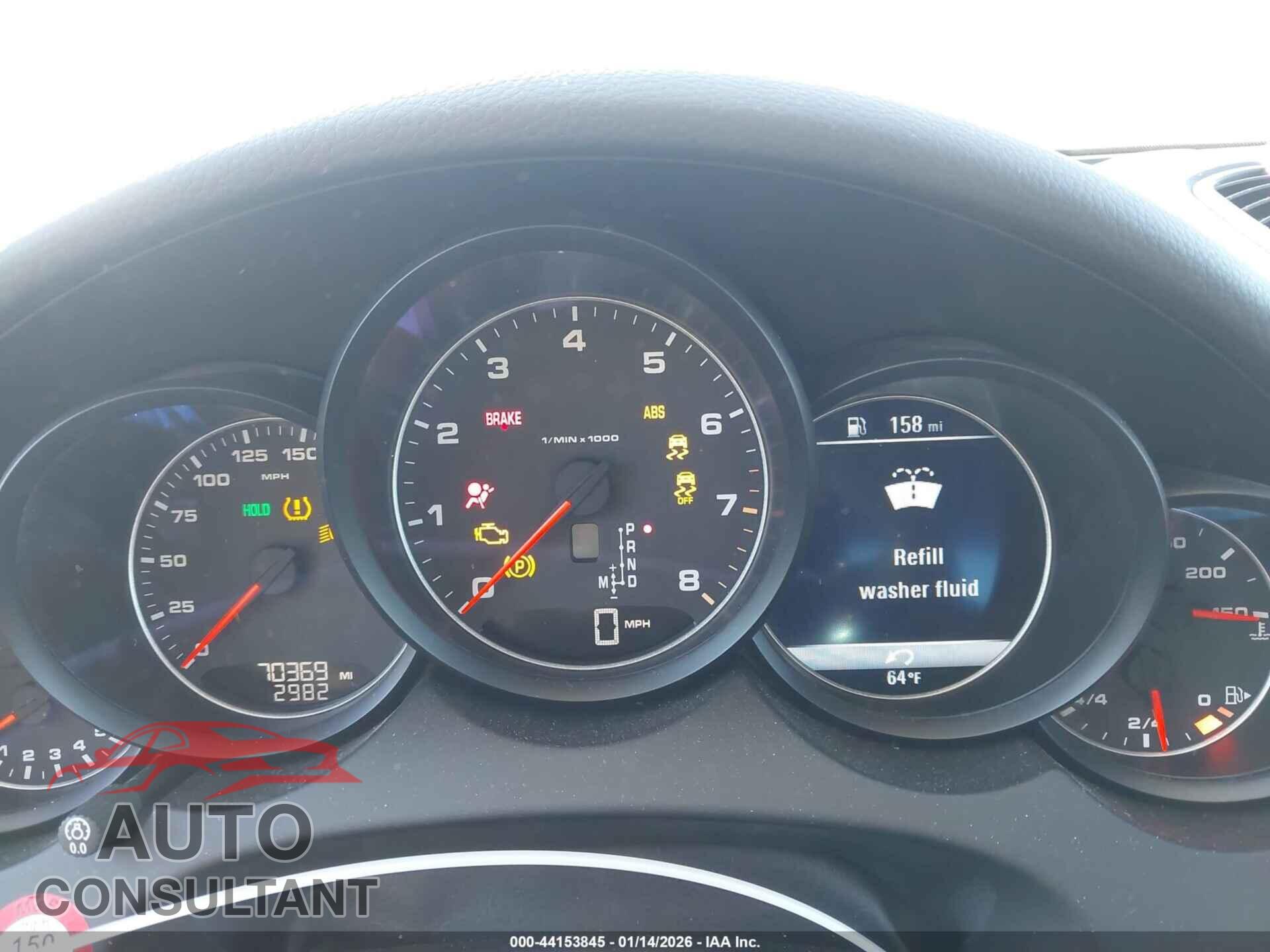 PORSCHE CAYENNE 2016 - WP1AA2A22GLA08217