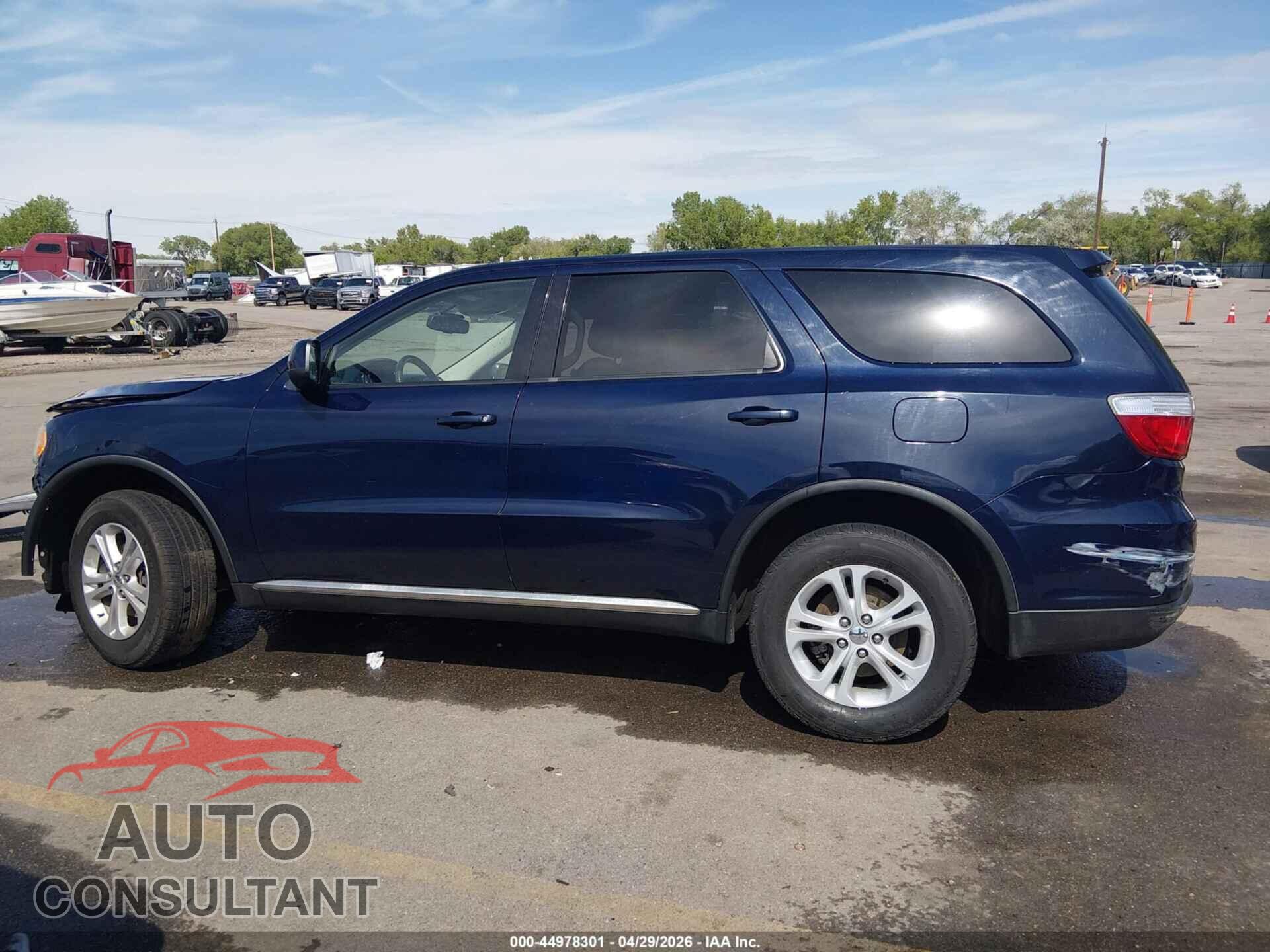 DODGE DURANGO 2012 - 1C4RDJAG0CC212834