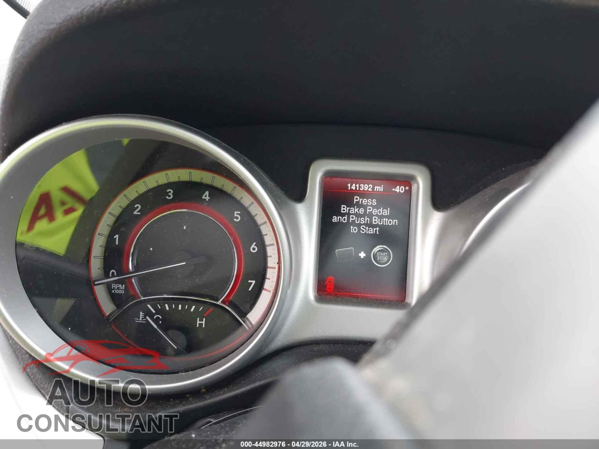DODGE JOURNEY 2014 - 3C4PDCAB9ET276997