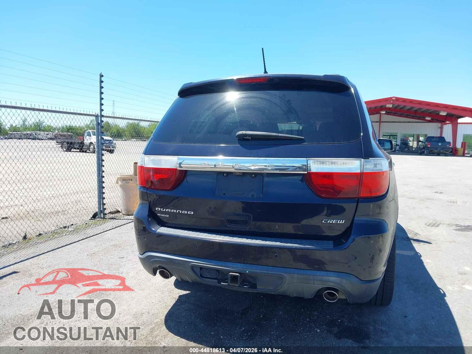DODGE DURANGO 2011 - 1D4SE4GT2BC689092