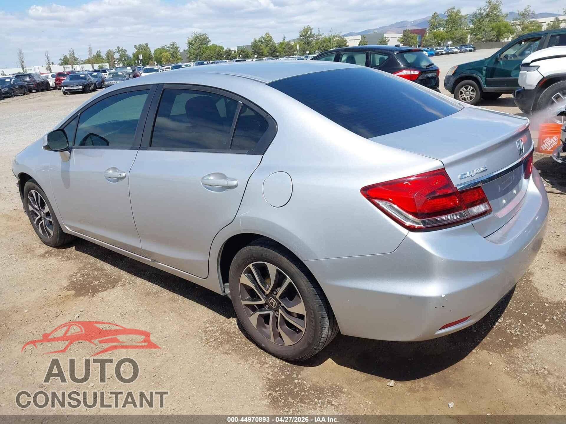HONDA CIVIC 2013 - 19XFB2F86DE267640