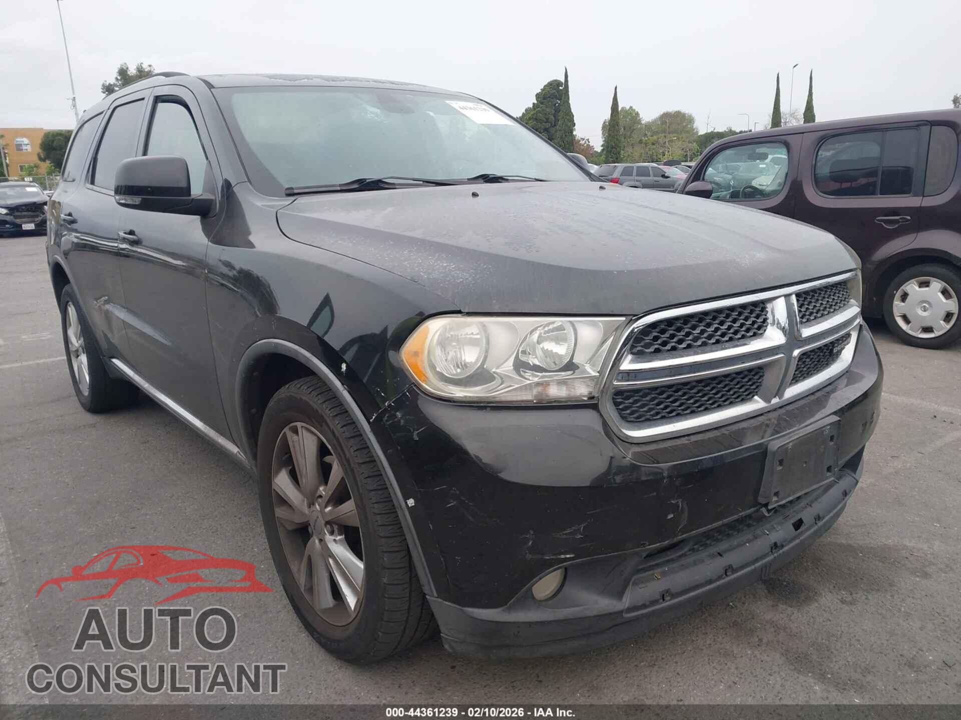 DODGE DURANGO 2012 - 1C4RDJDGXCC277010