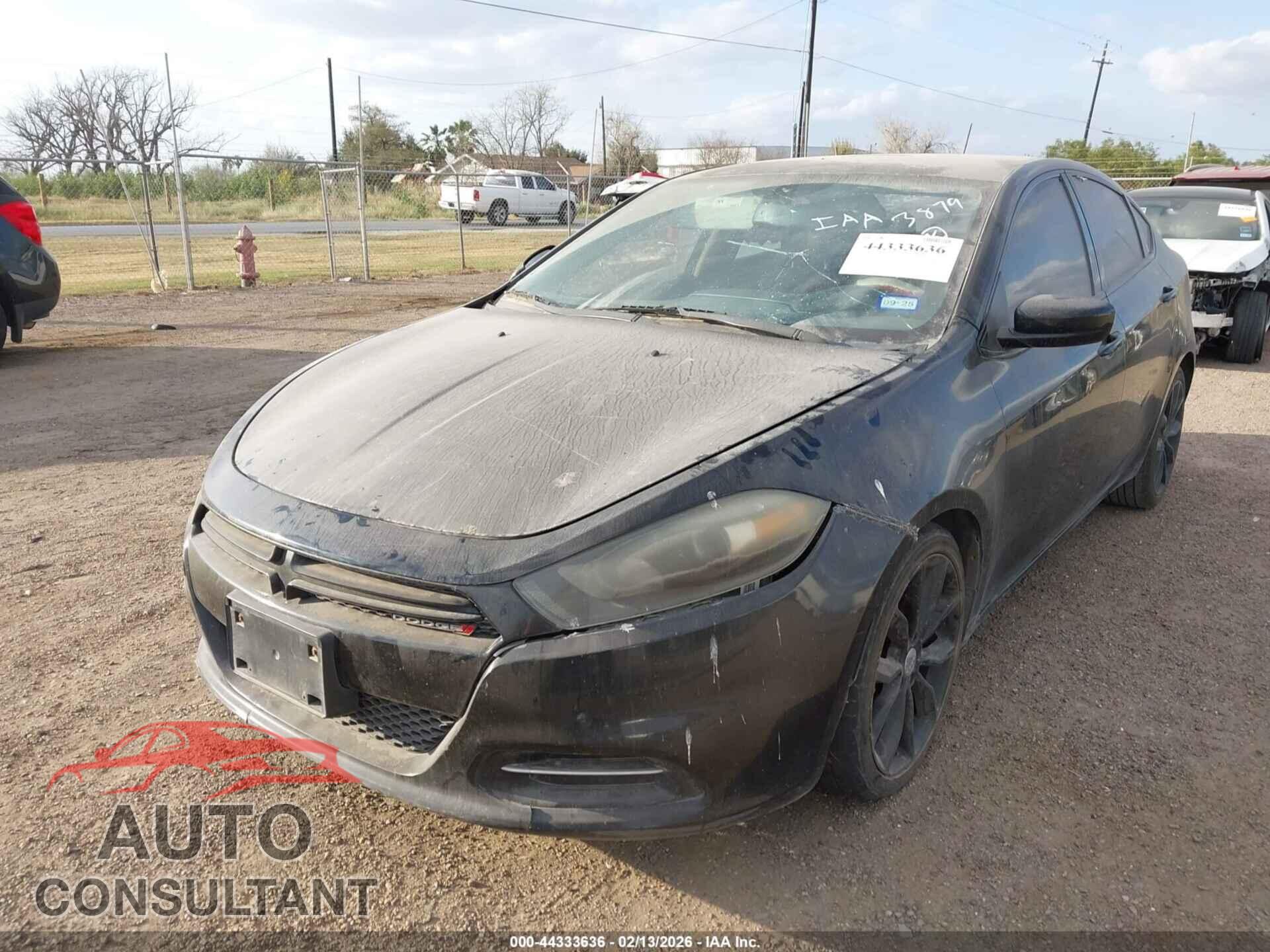 DODGE DART 2014 - 1C3CDFBB5ED903879