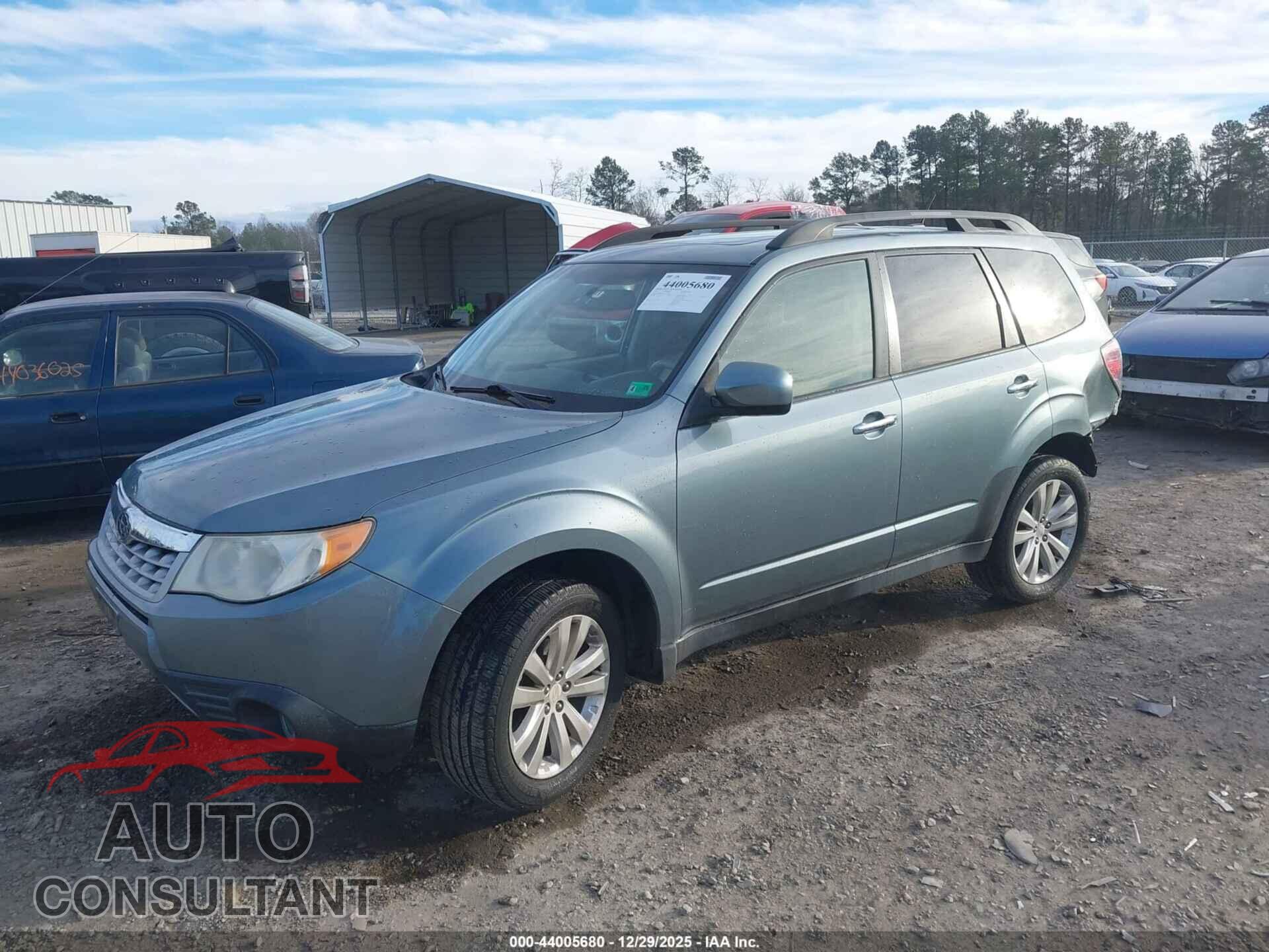 SUBARU FORESTER 2012 - JF2SHAEC5CH411024