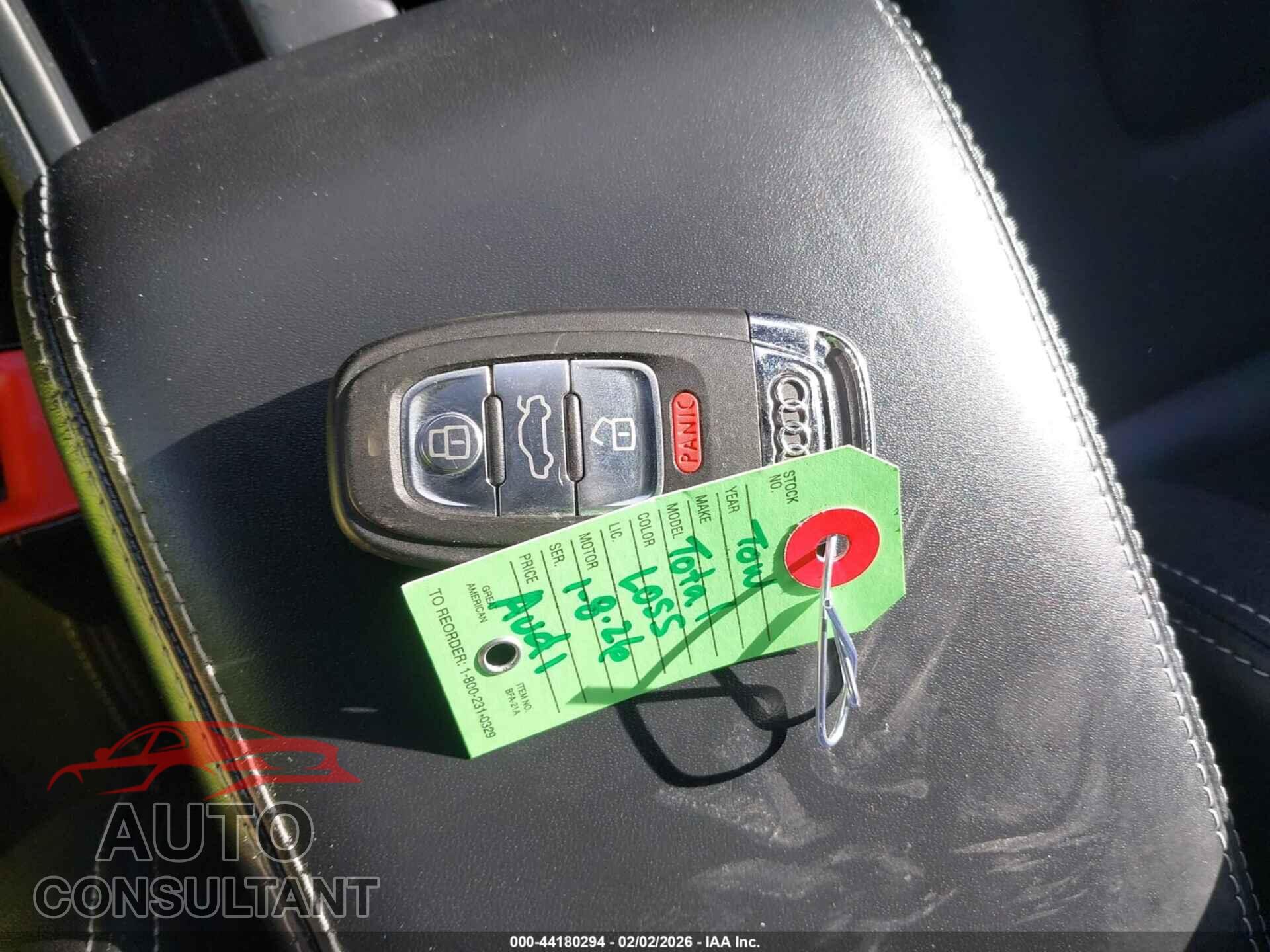 AUDI S4 2014 - WAUDGBFL3EA122666