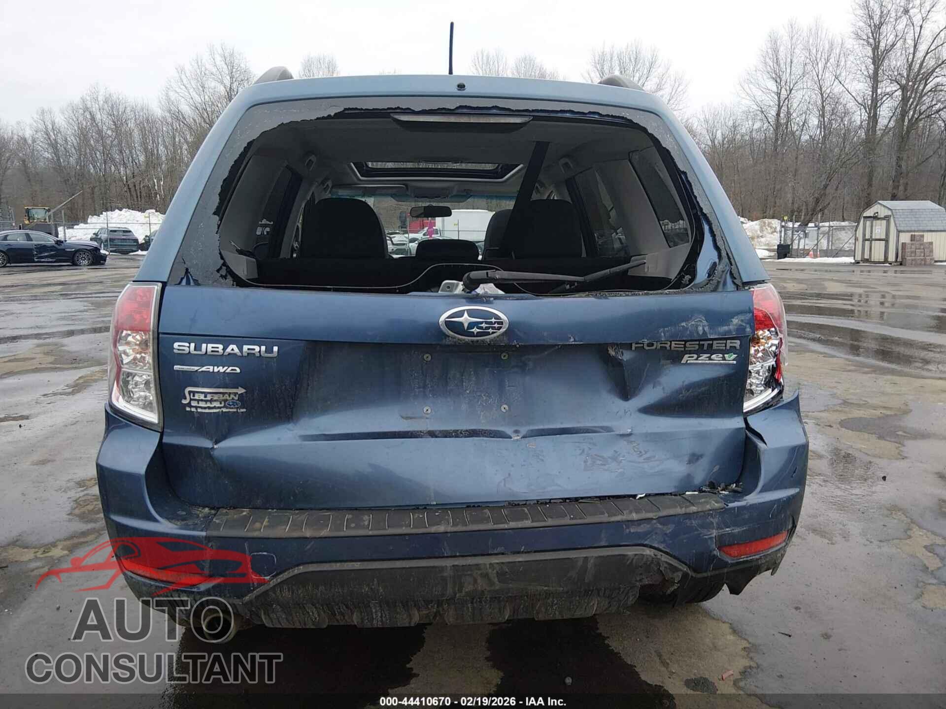 SUBARU FORESTER 2011 - JF2SHADC4BH754276