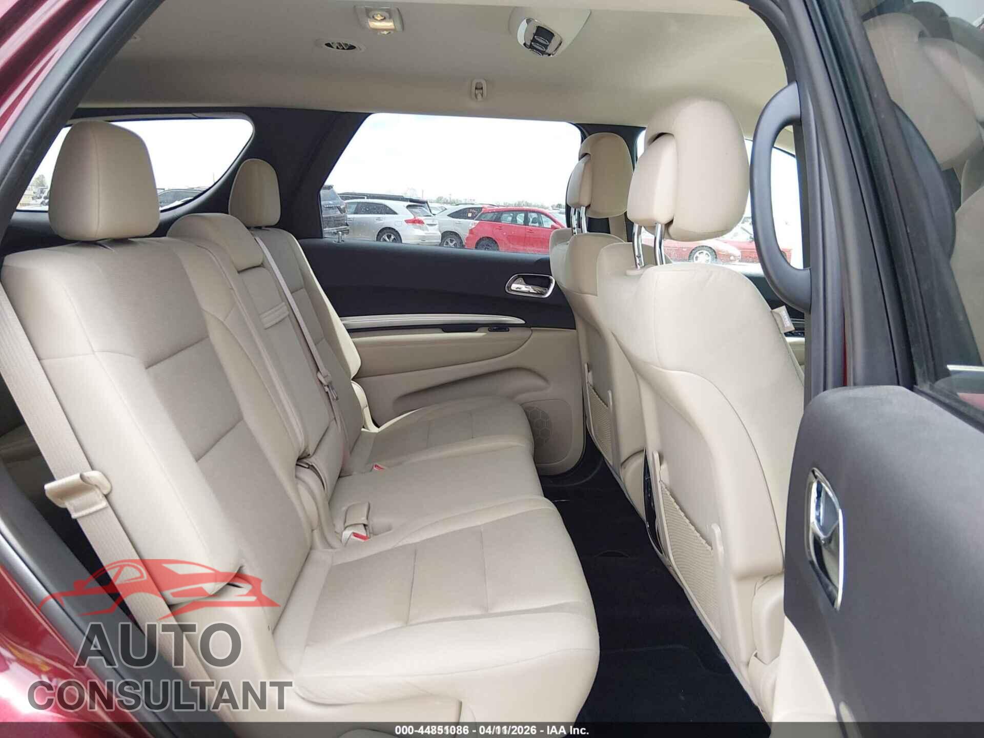 DODGE DURANGO 2017 - 1C4RDJAG9HC883684