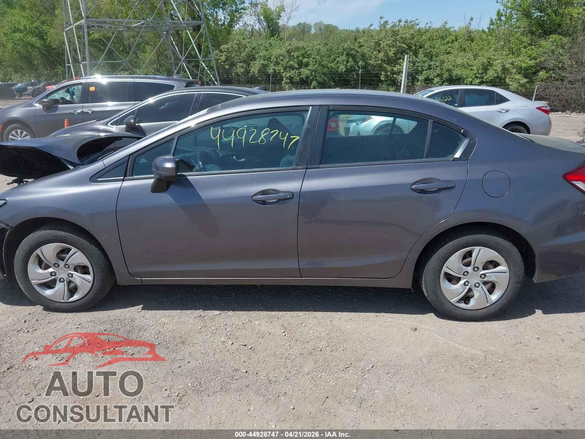 HONDA CIVIC 2014 - 19XFB2F5XEE002629