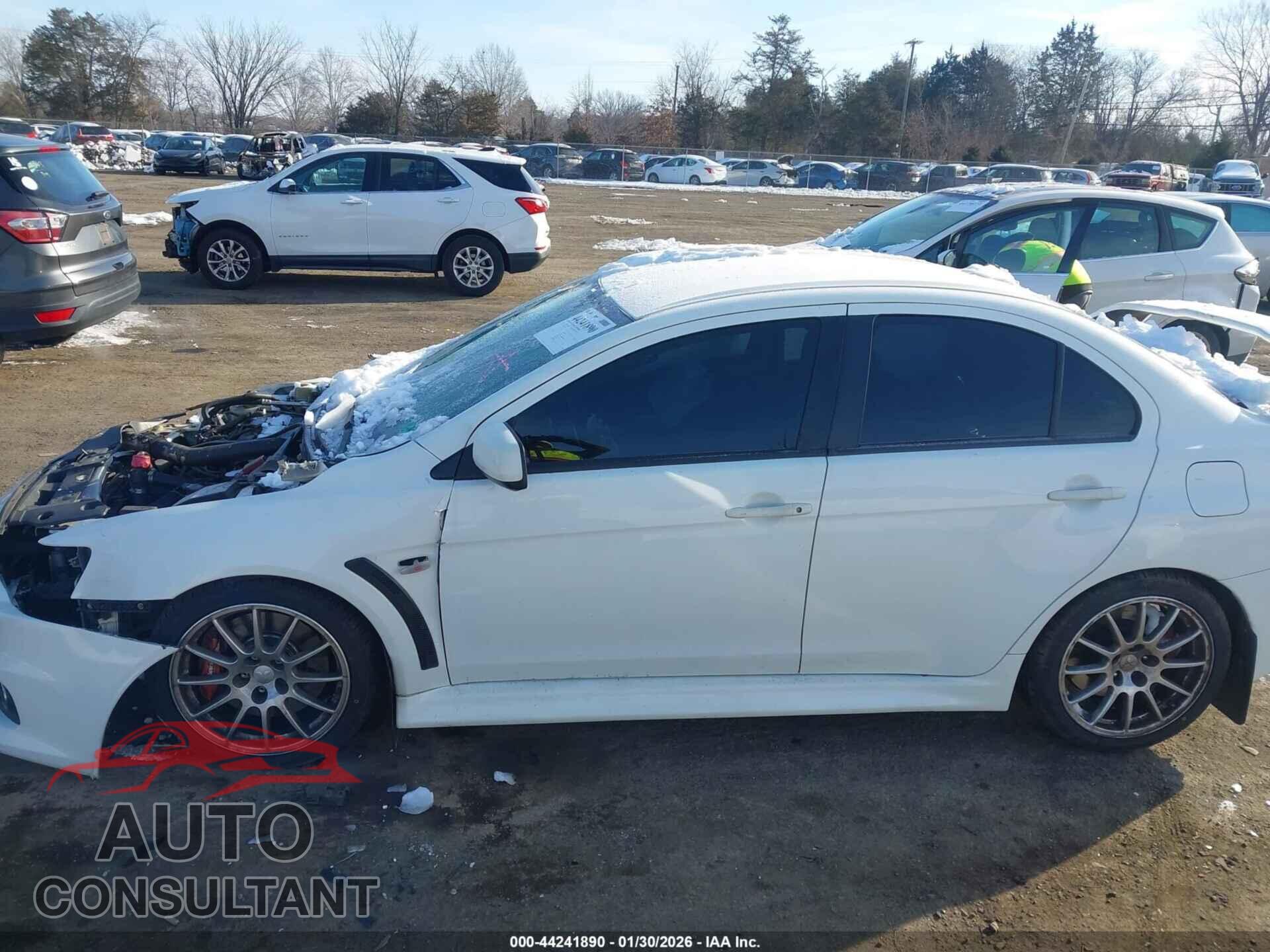 MITSUBISHI LANCER EVOLUTION 2011 - JA32W8FV7BU014397