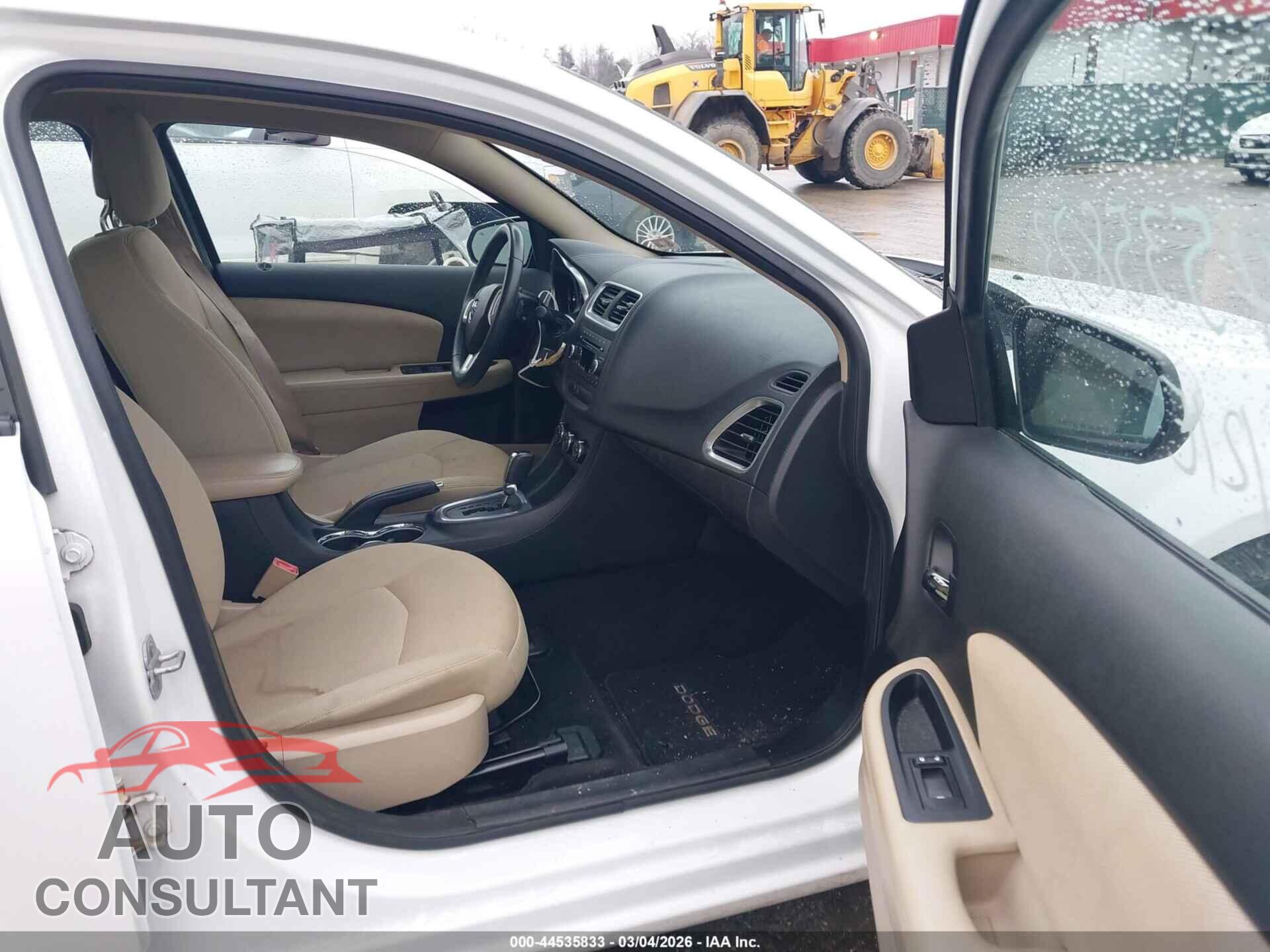 DODGE AVENGER 2013 - 1C3CDZCB6DN541019