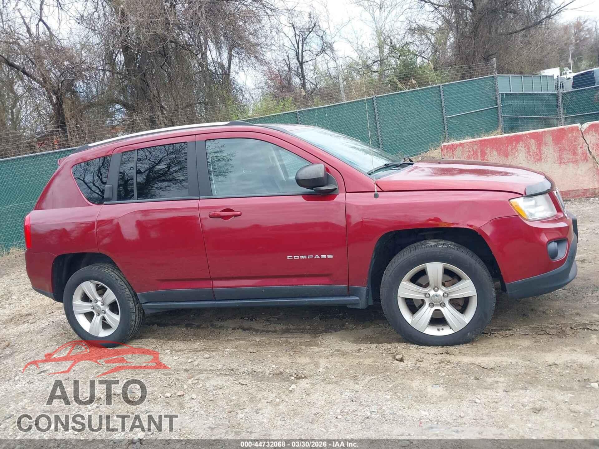 JEEP COMPASS 2012 - 1C4NJDEB2CD563584