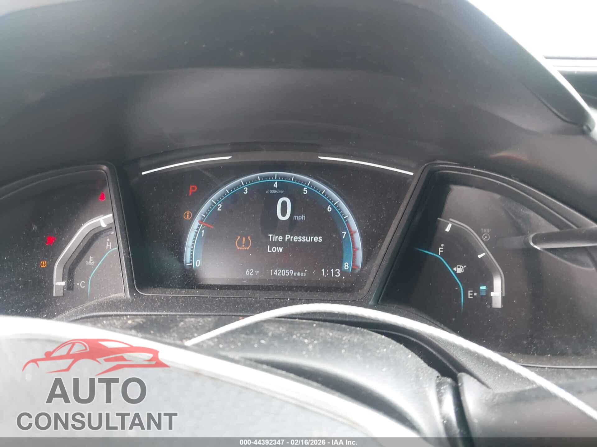 HONDA CIVIC 2019 - 2HGFC2F67KH595731