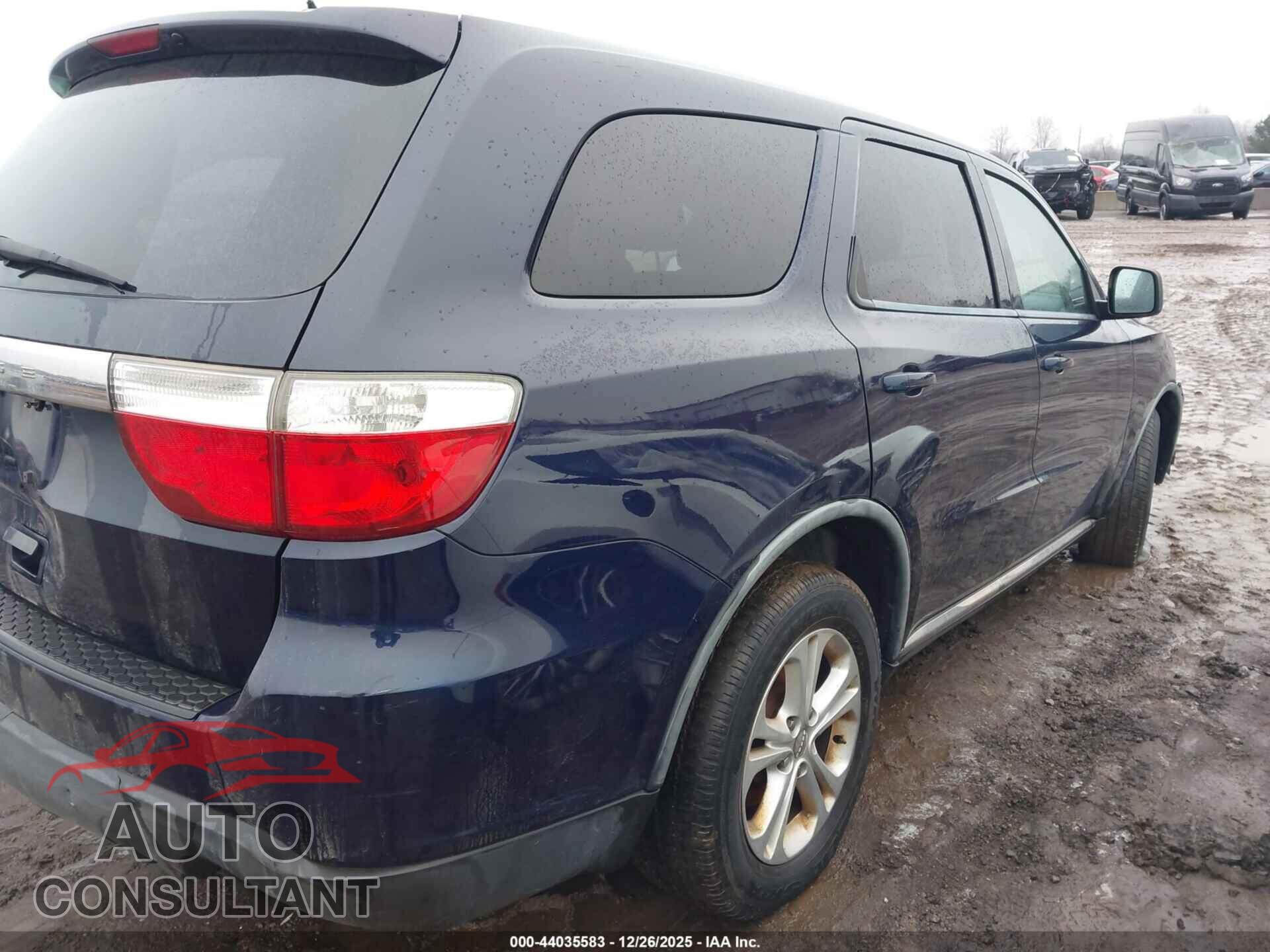 DODGE DURANGO 2012 - 1C4RDJAG3CC207286