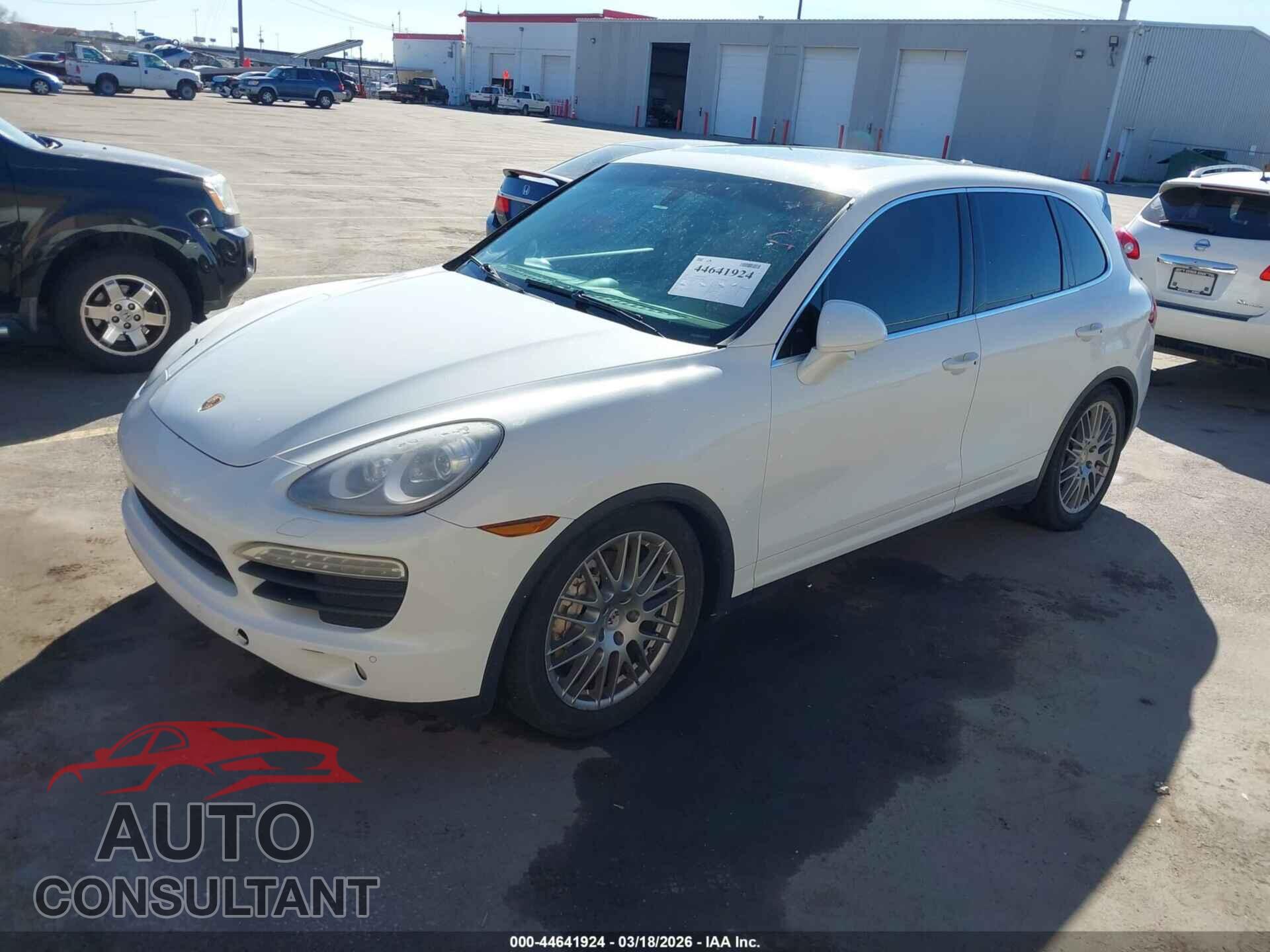 PORSCHE CAYENNE 2012 - WP1AB2A21CLA49994