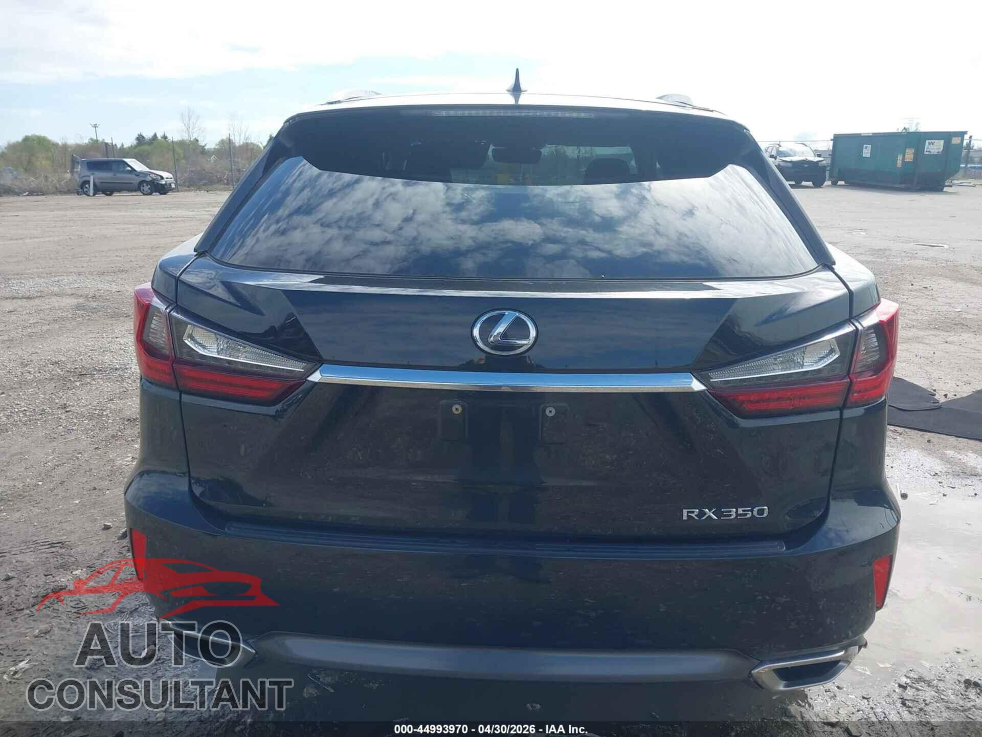 LEXUS RX 350 2017 - 2T2BZMCA4HC123498