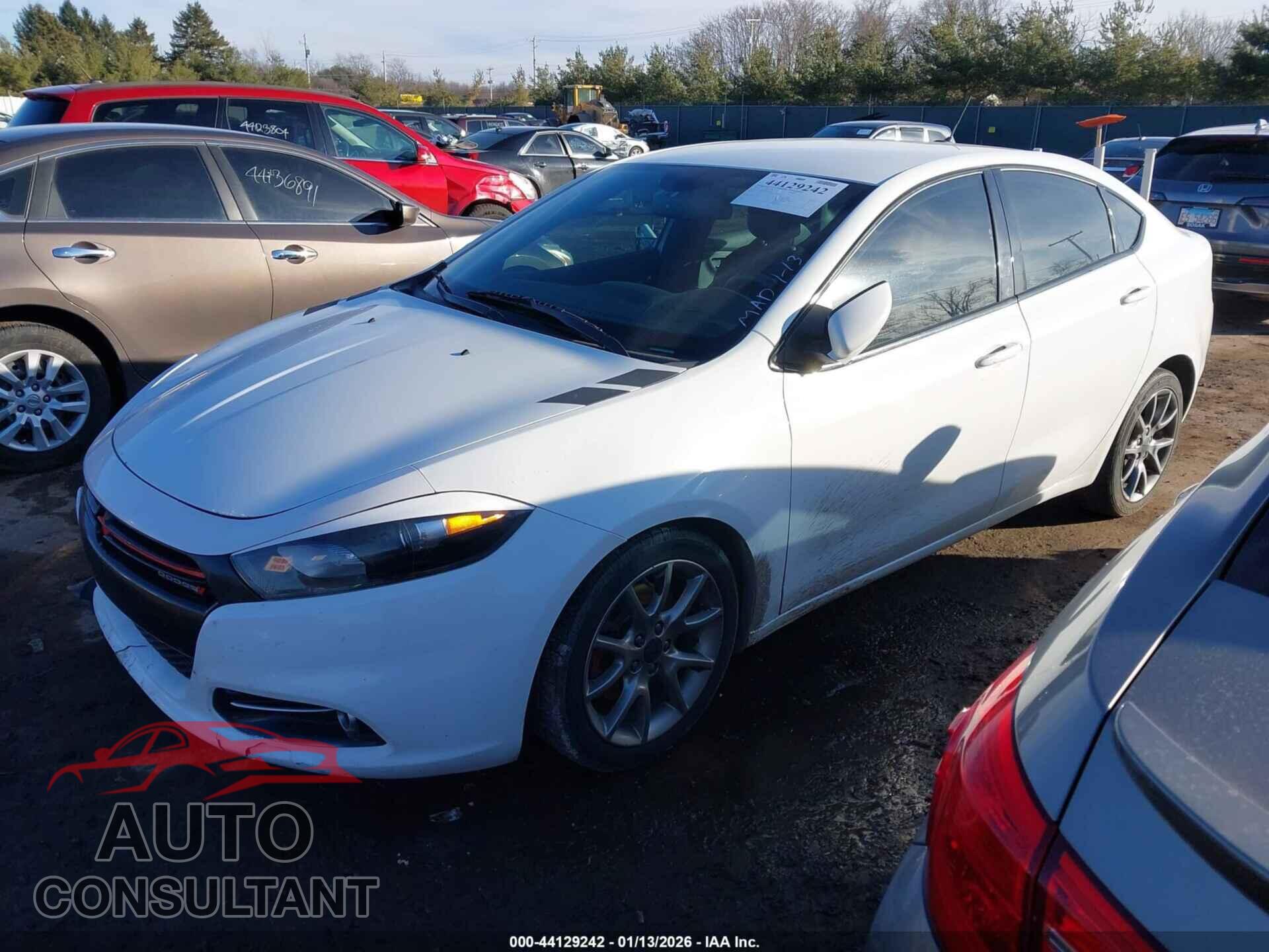 DODGE DART 2014 - 1C3CDFBB6ED790931