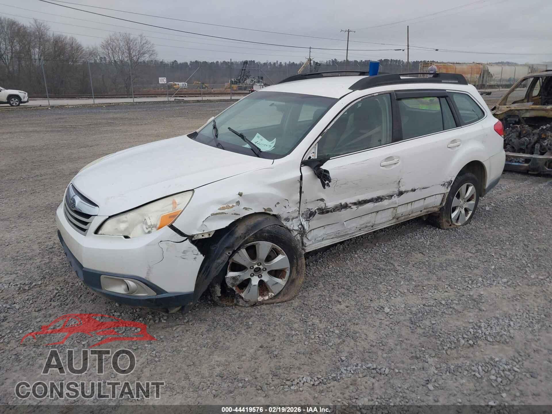 SUBARU OUTBACK 2012 - 4S4BRCAC7C3232103